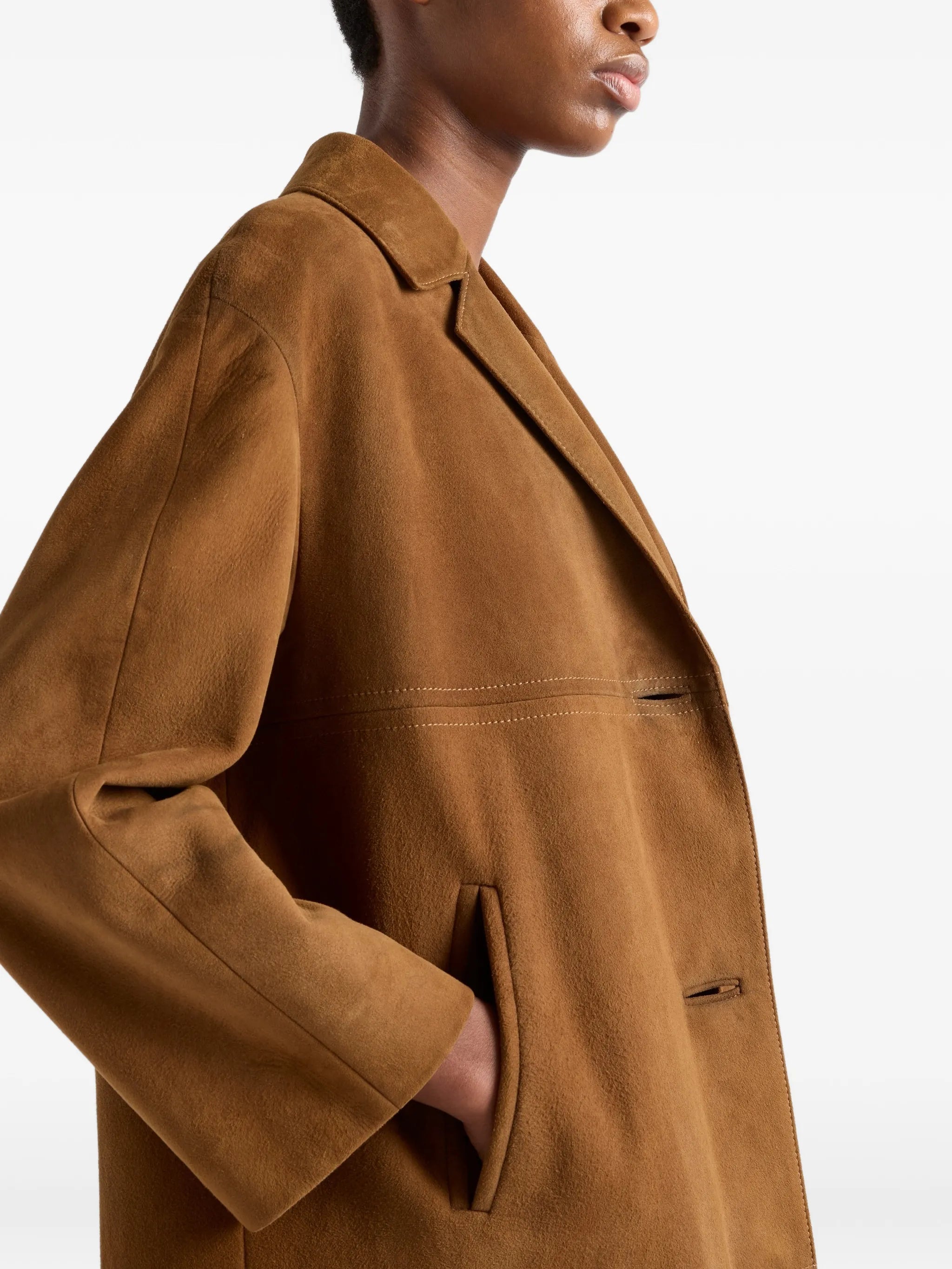 suede coat