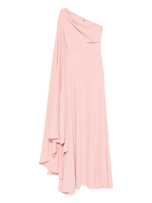 Yazmin one-shoulder ruffled maxi dress