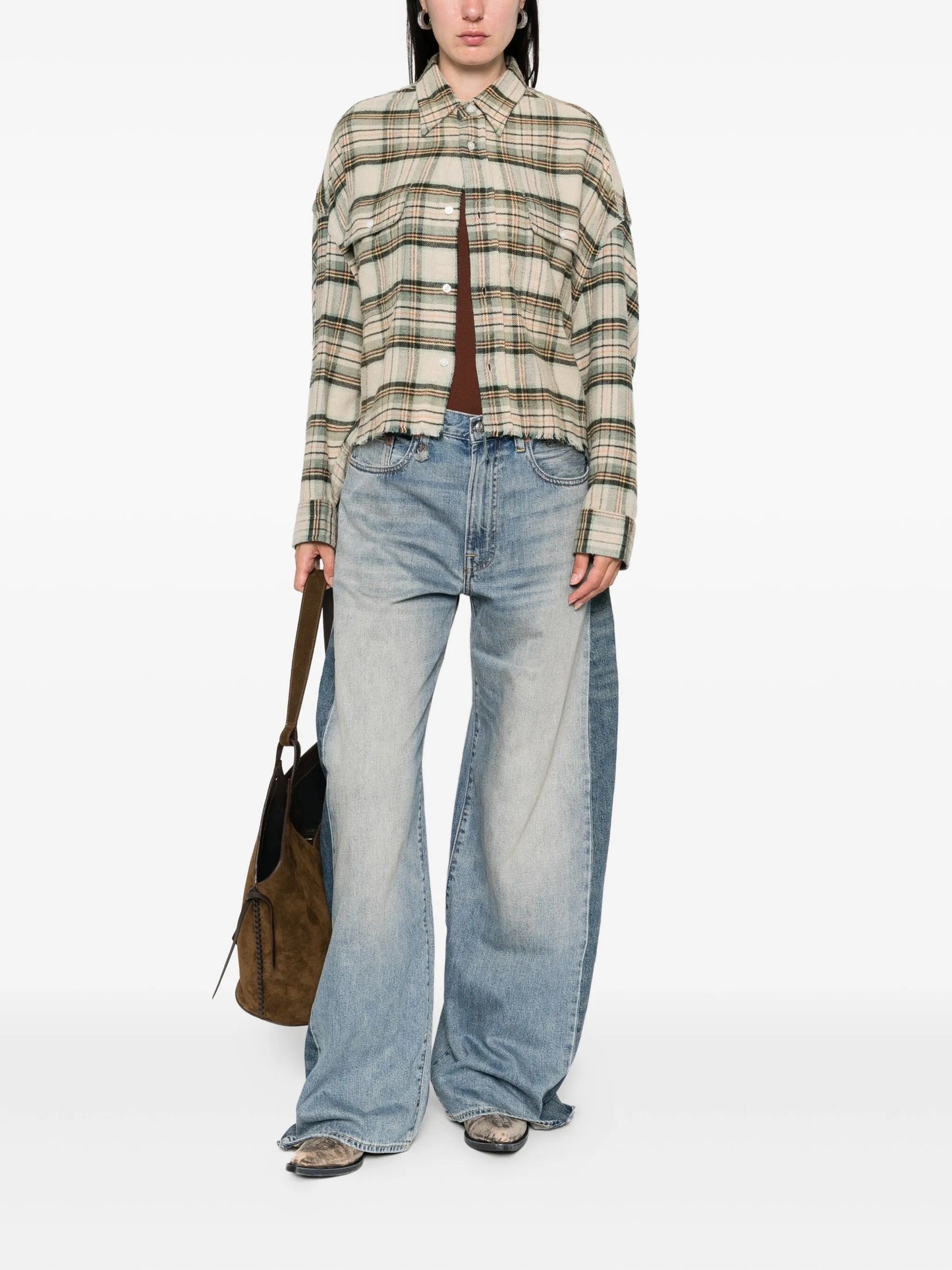 checked shirt