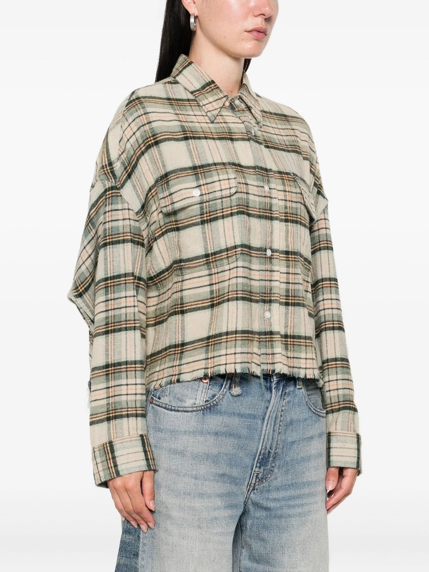 checked shirt
