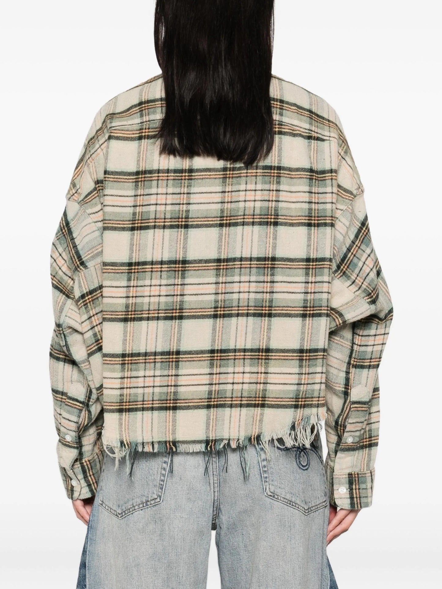 checked shirt