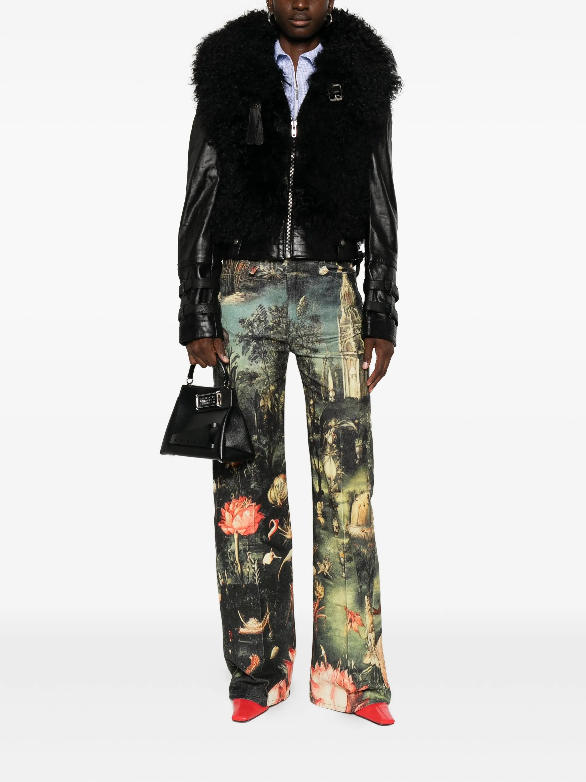 Charlotte straight-leg trousers