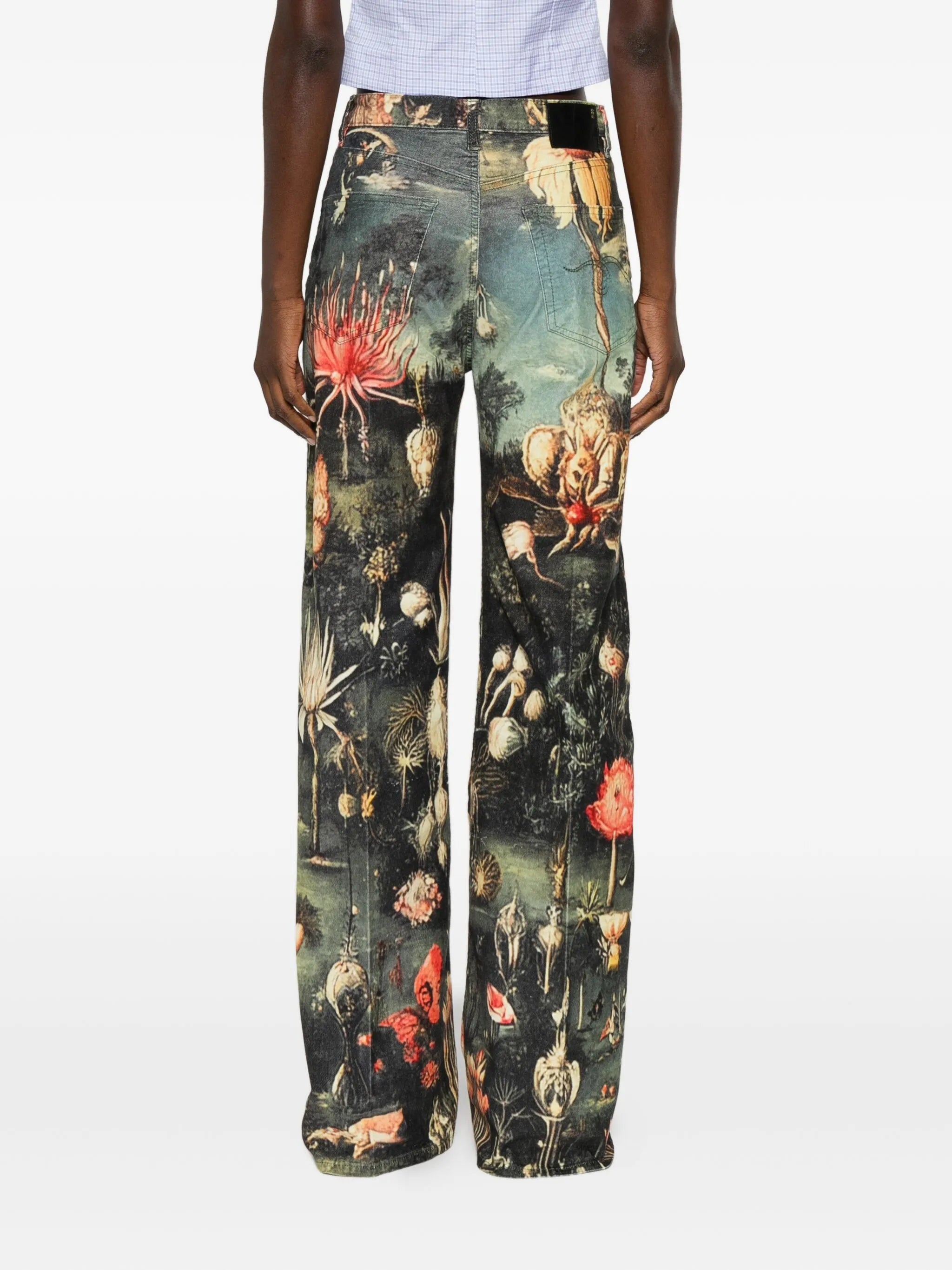 Charlotte straight-leg trousers