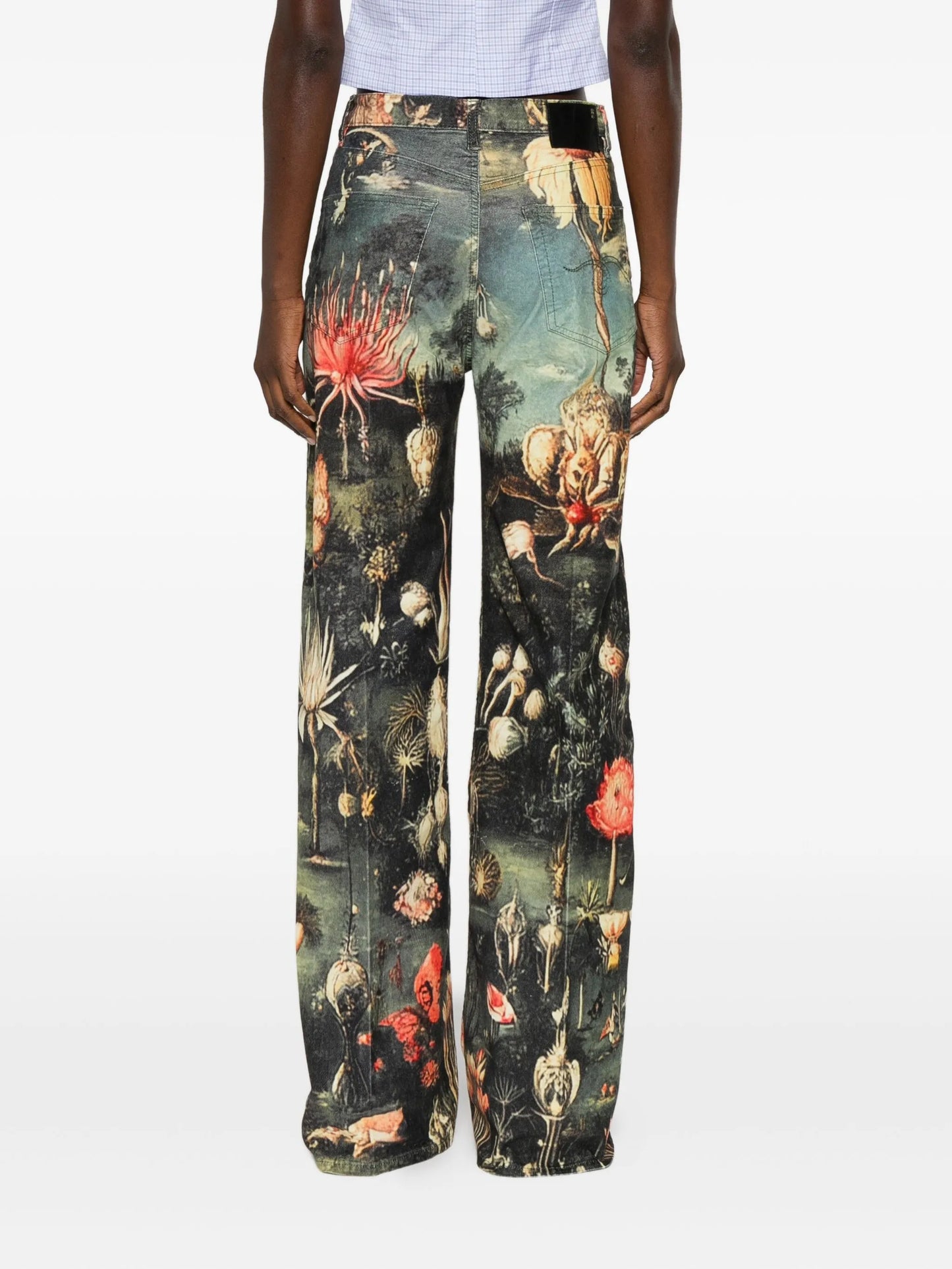 Charlotte straight-leg trousers