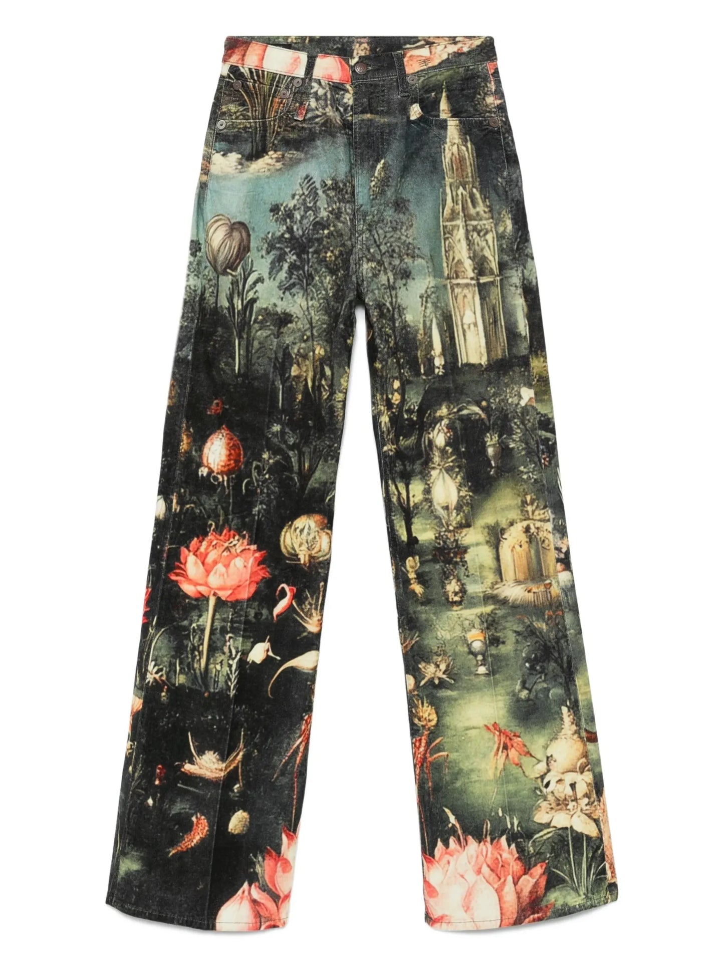 Charlotte straight-leg trousers