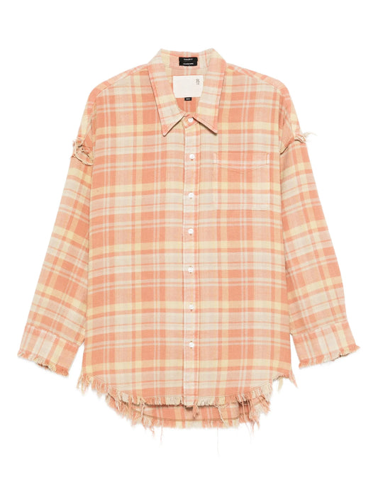 checked cotton shirt