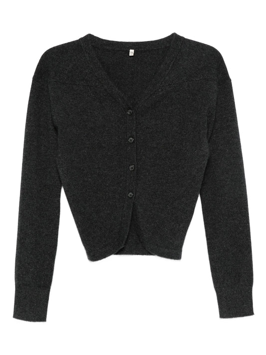 V-neck cardigan