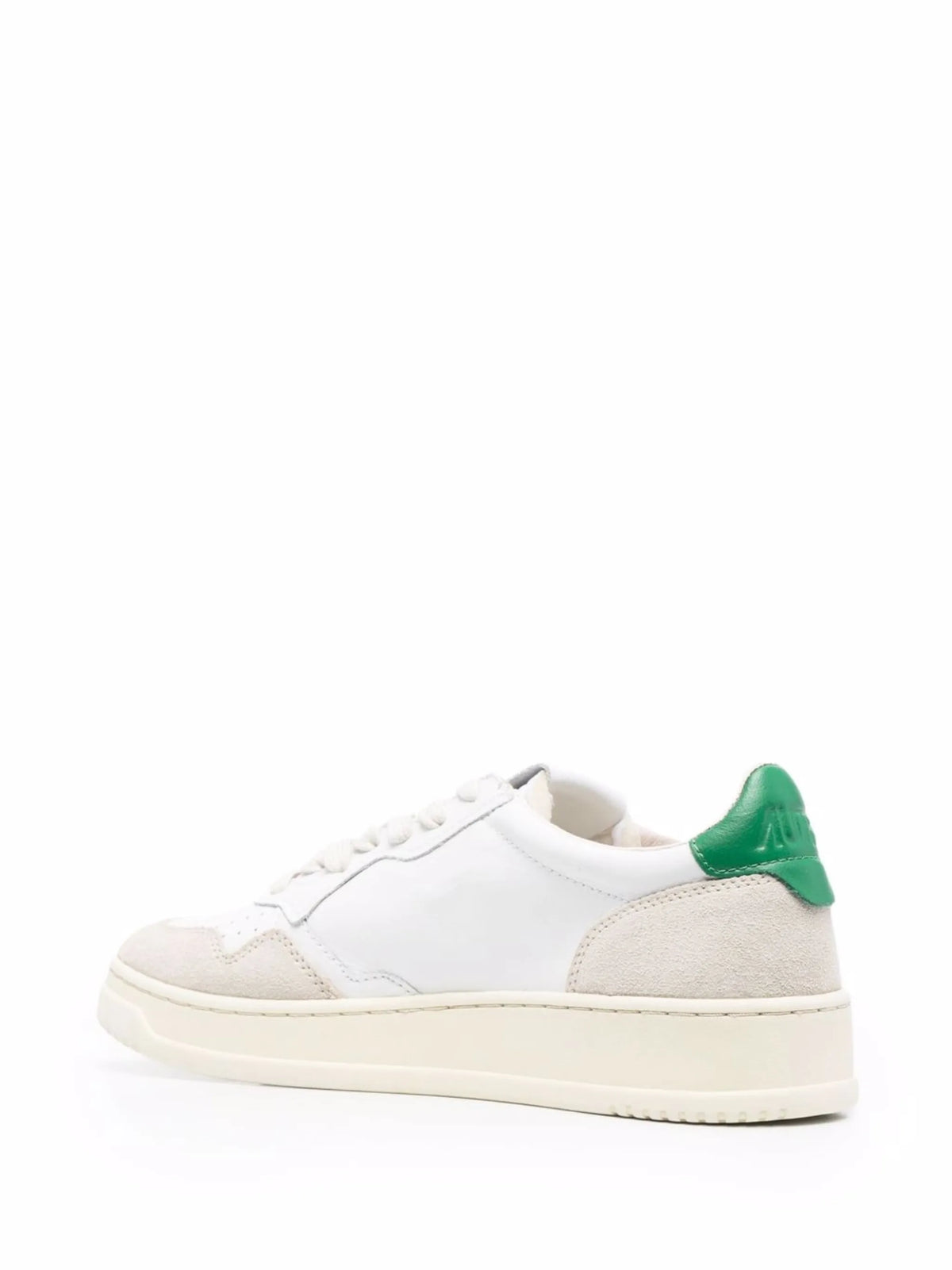 Medalist low sneakers in leather and suede