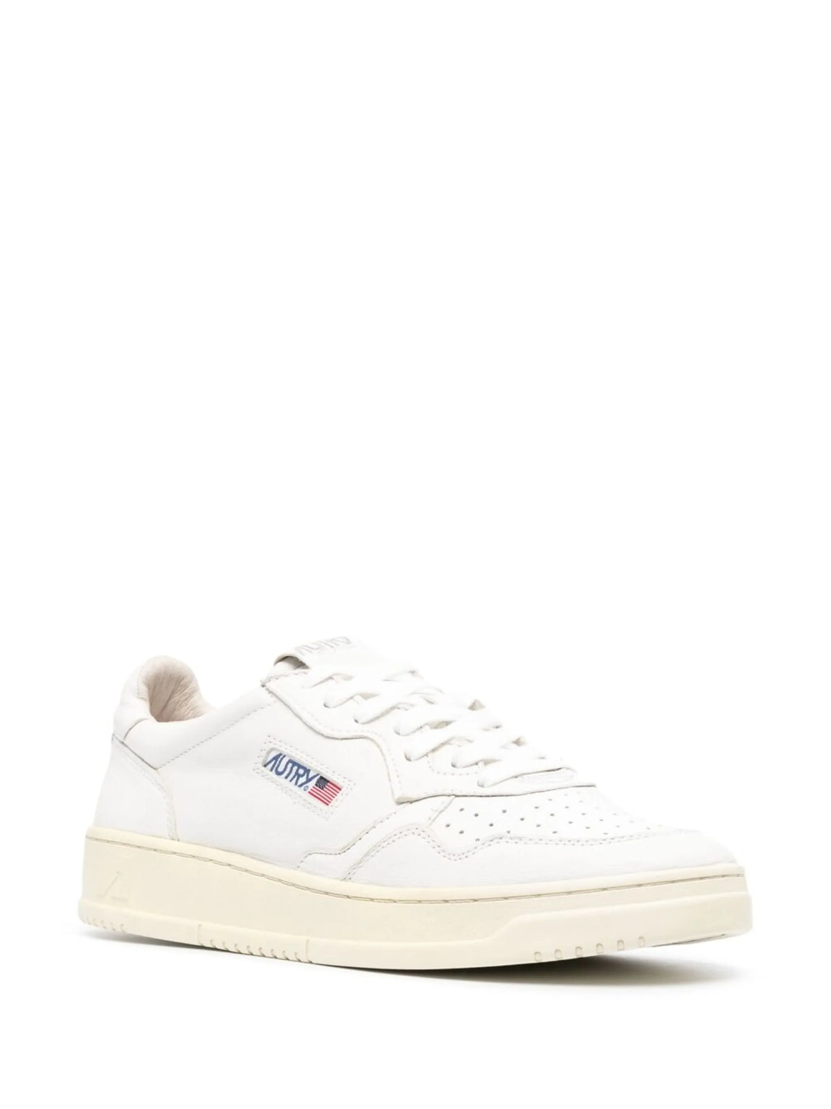 Medalist low sneakers in super-soft nappa