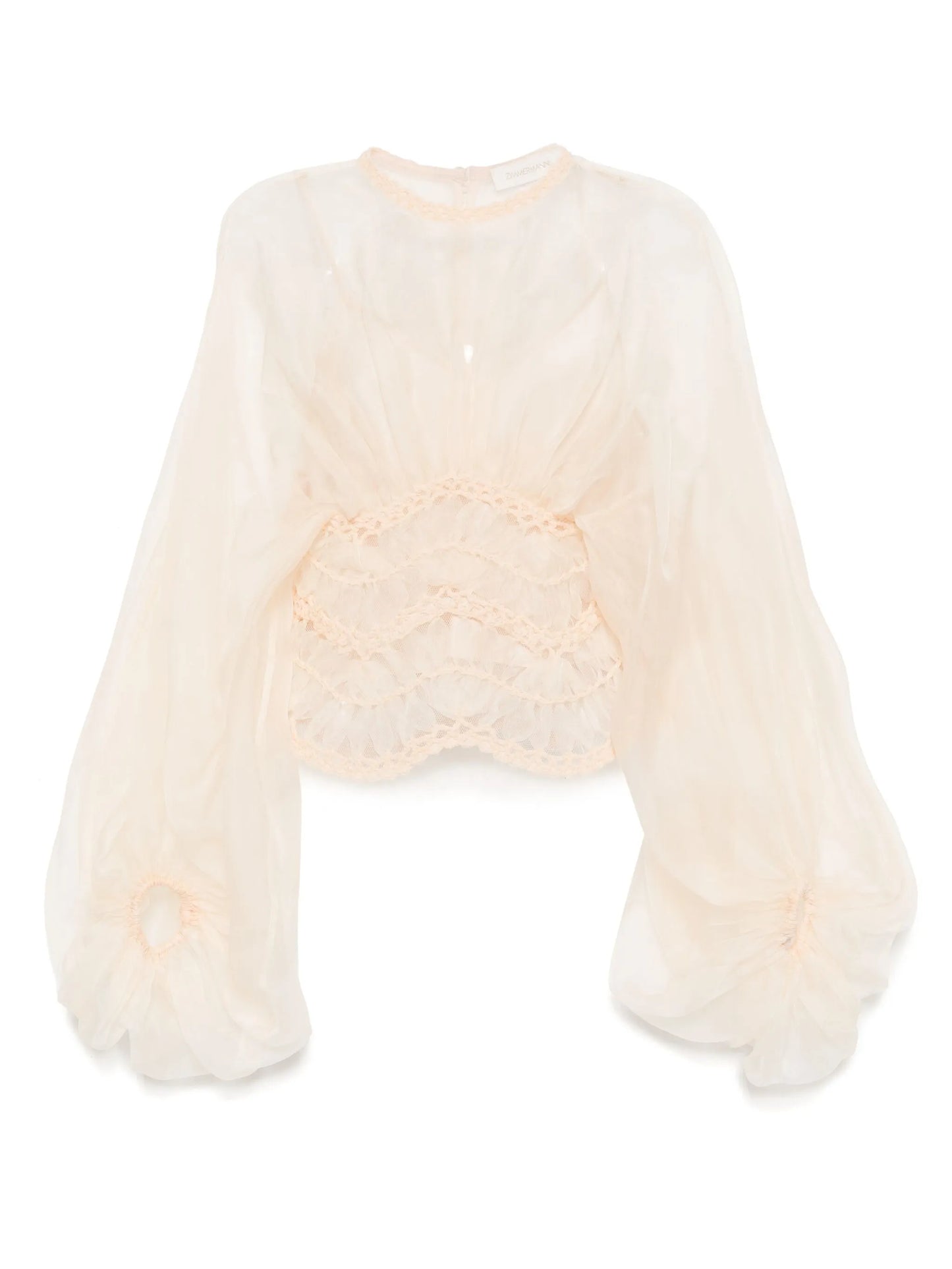 Illuminate macrame blouse