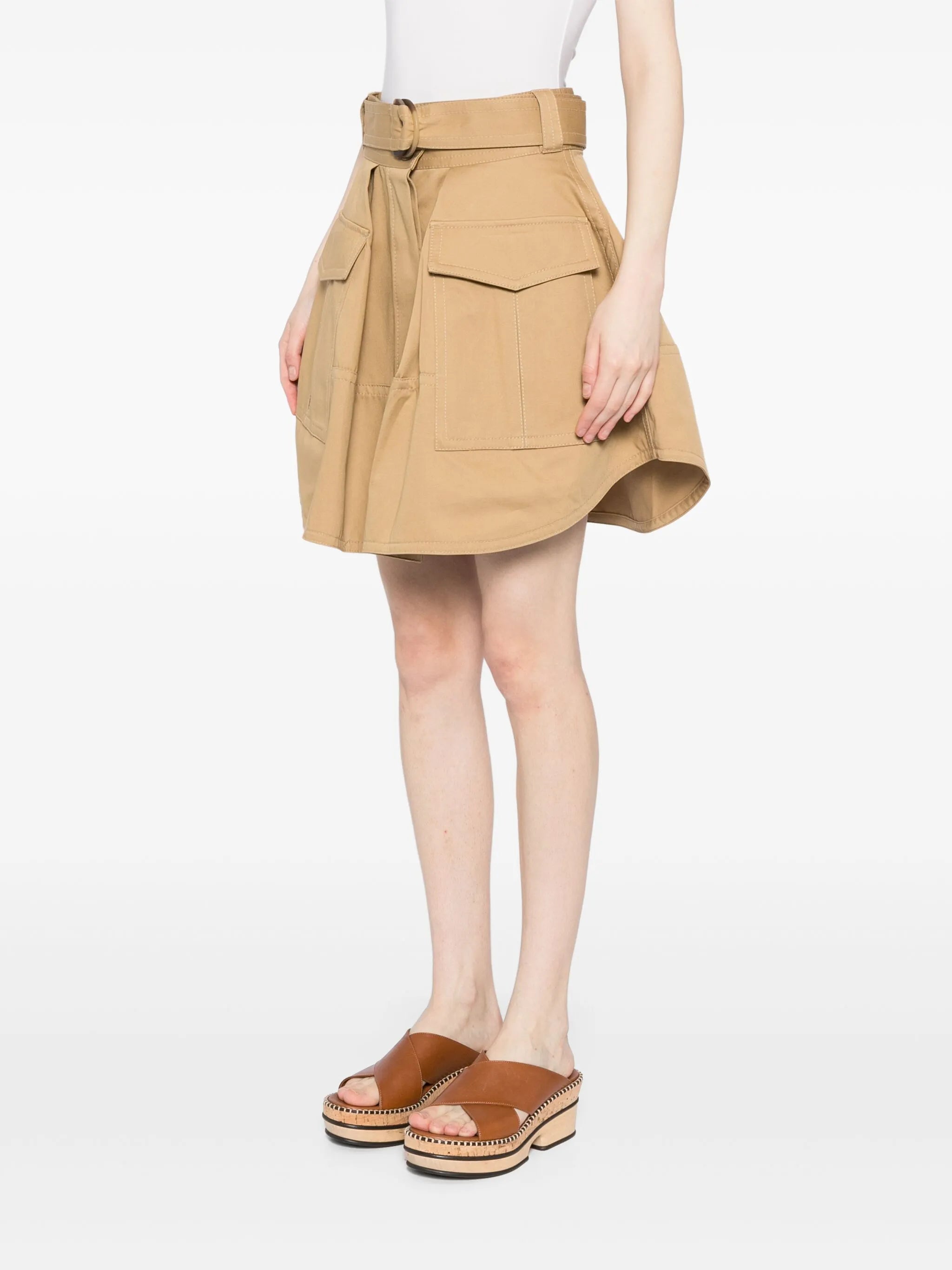 mini Illuminate cargo skirt