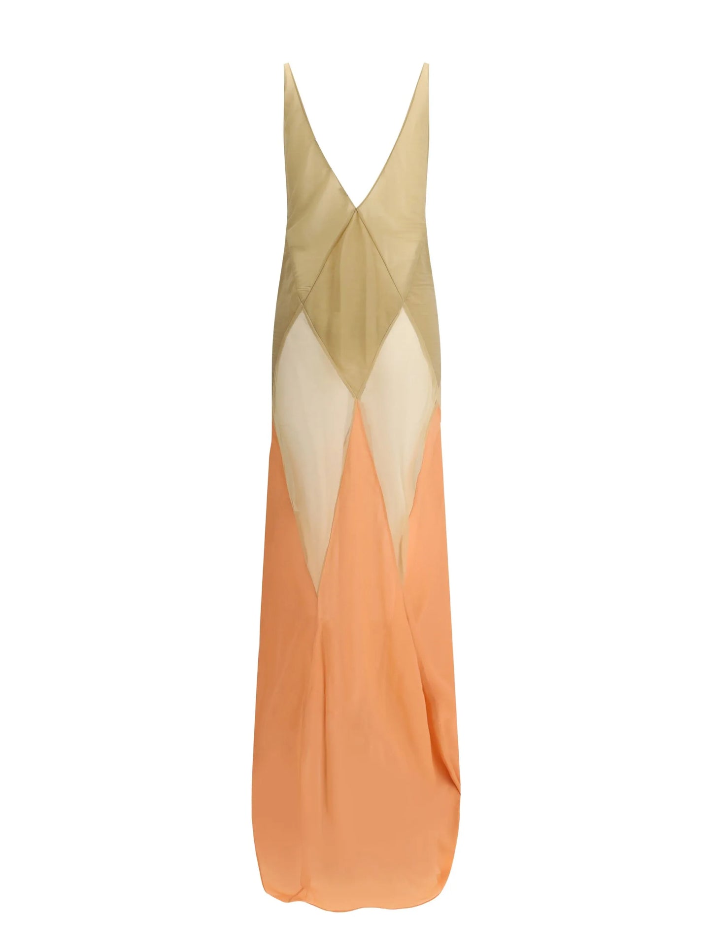 V-neck maxi dress