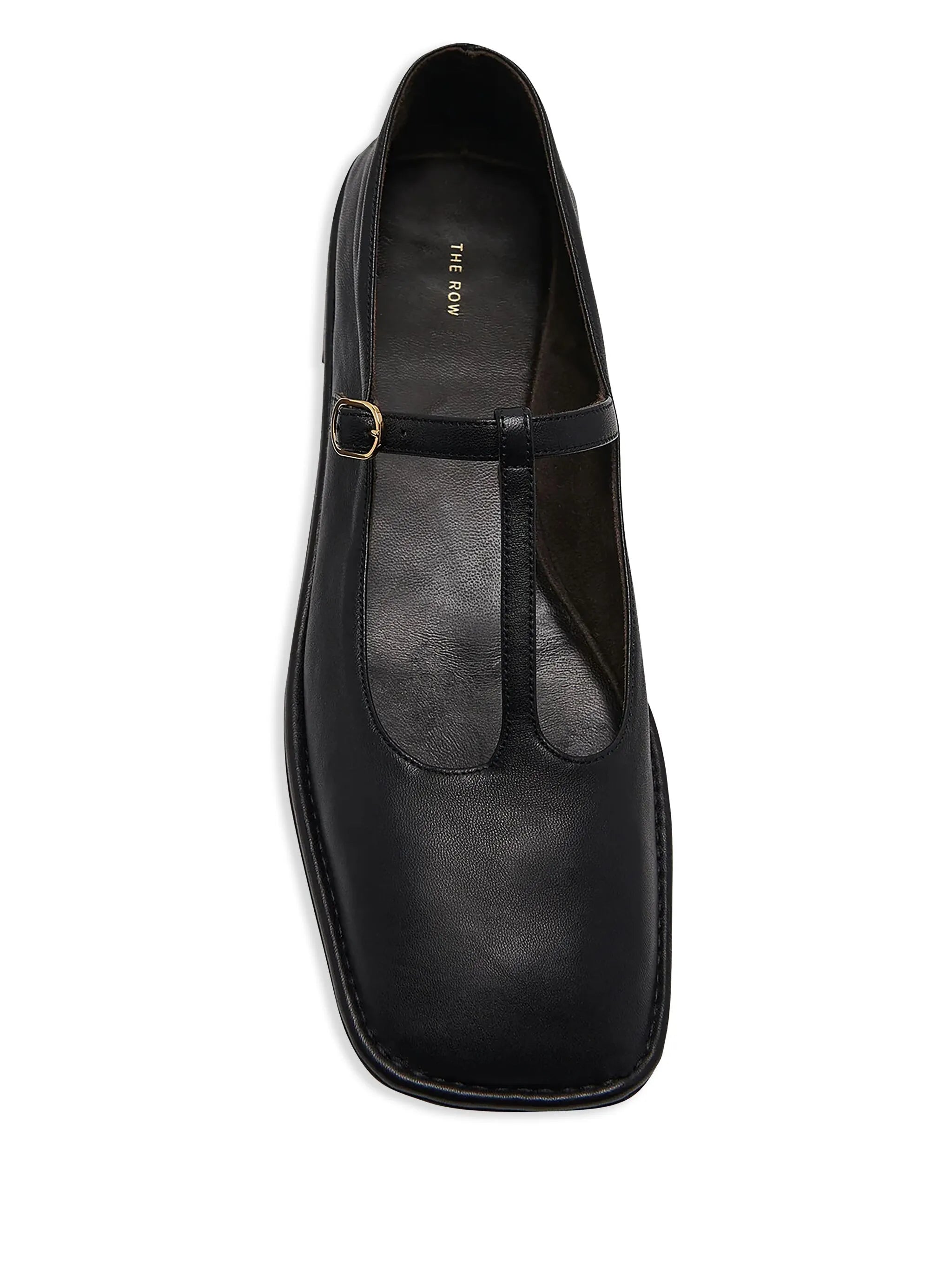 T strap ballerina shoes
