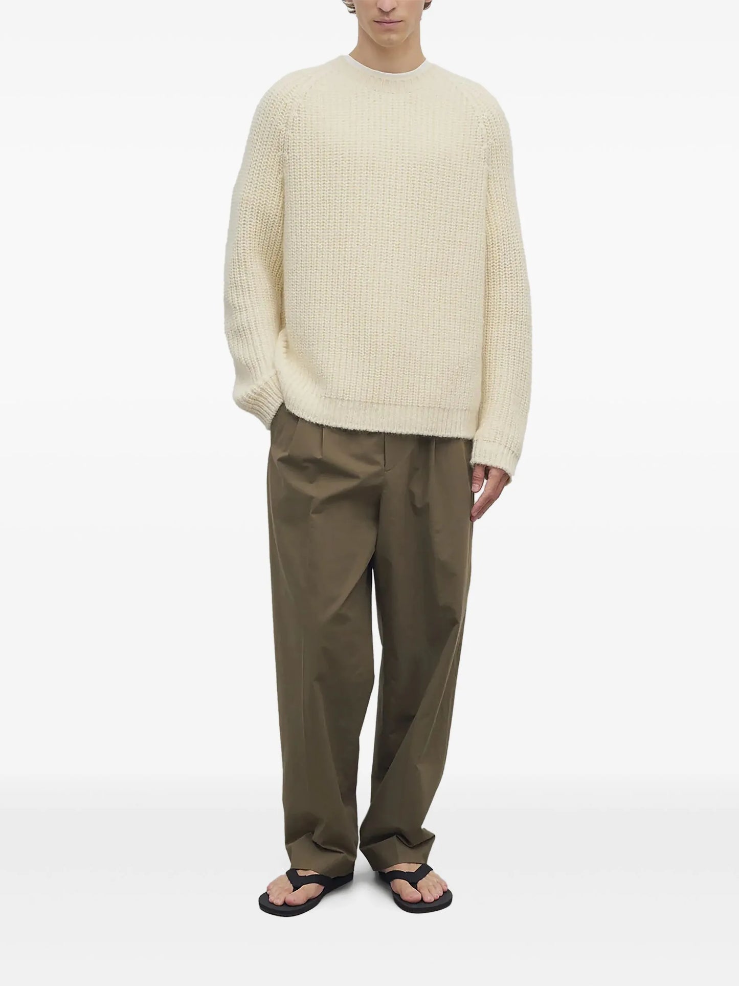 Silas wide-leg trousers