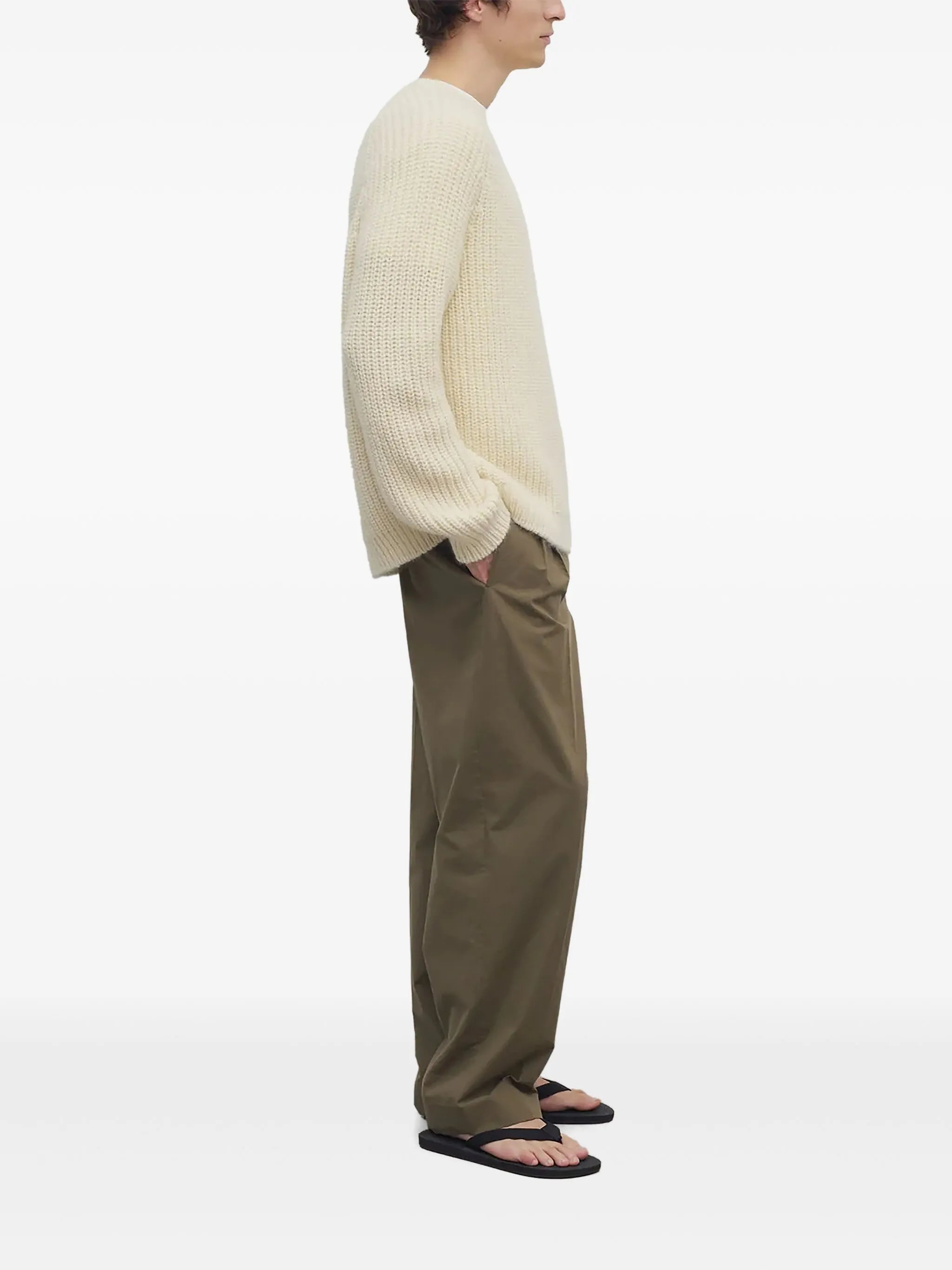 Silas wide-leg trousers
