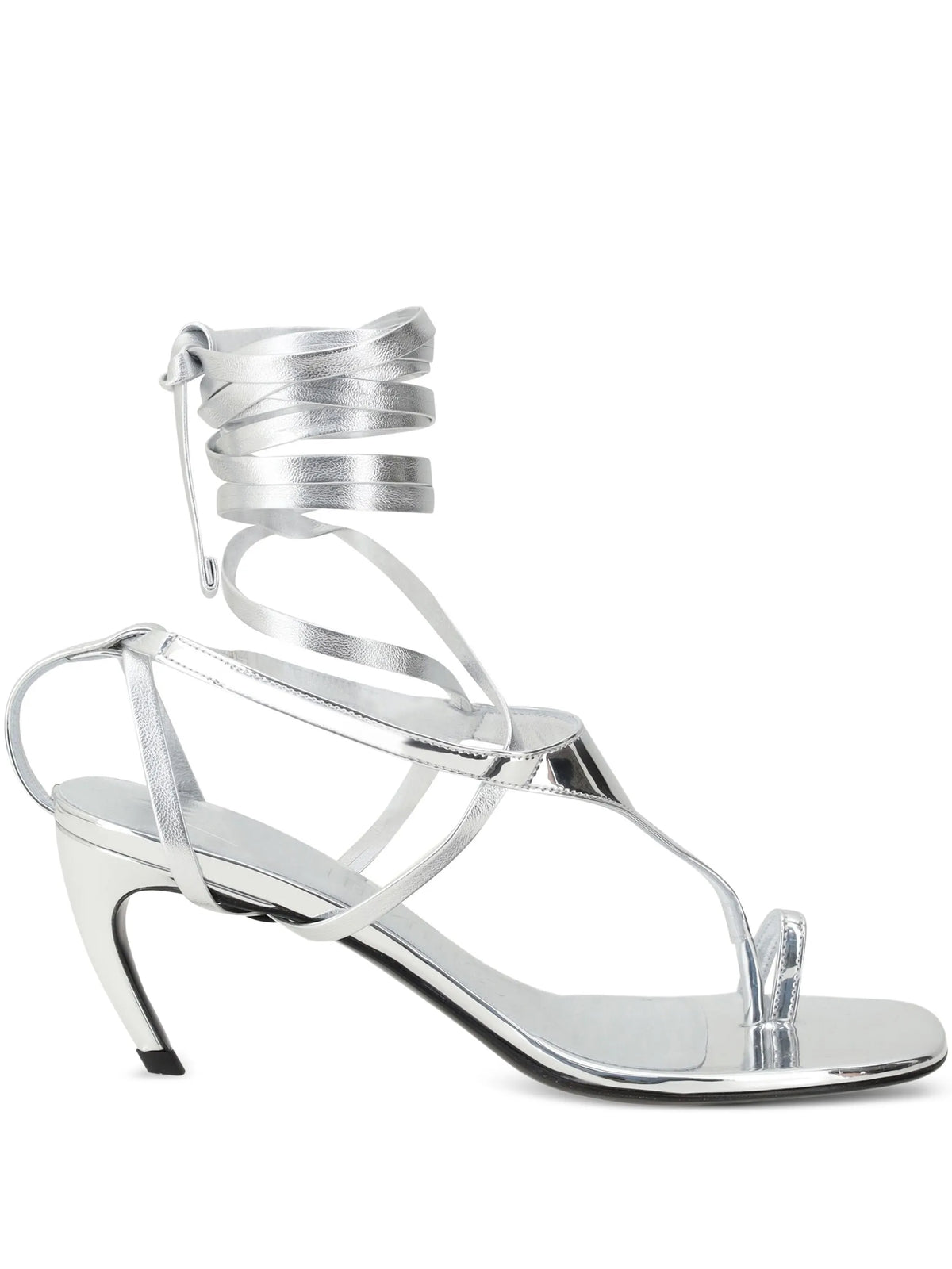 65mm customizable sculptural-heel sandals