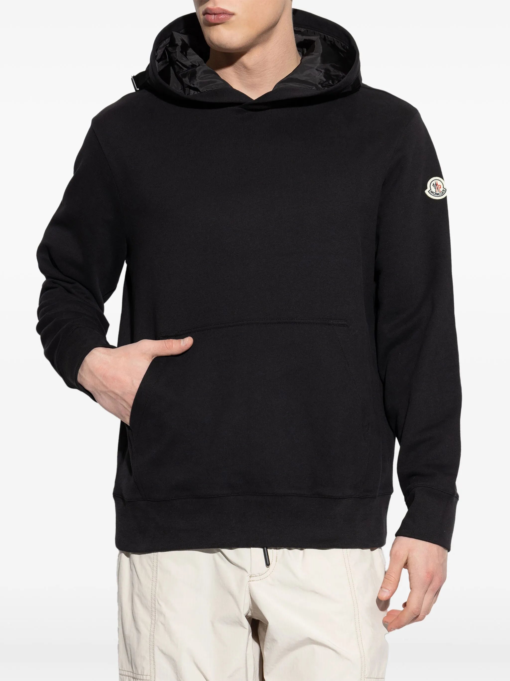 adjustable cotton hoodie