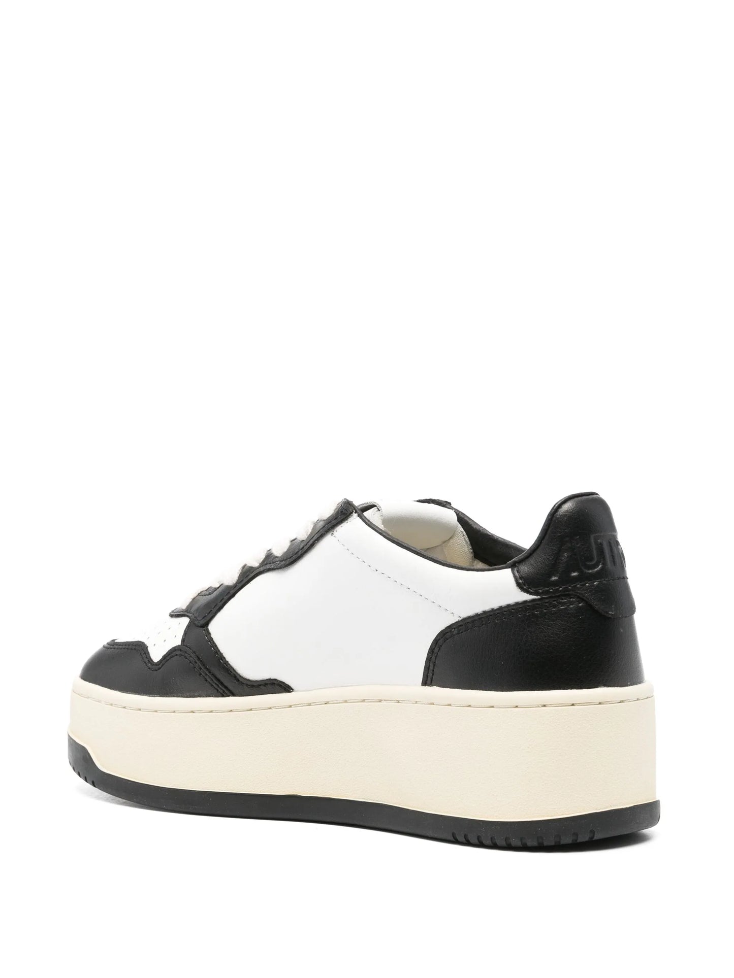 Platform Low "White/Black" sneakers