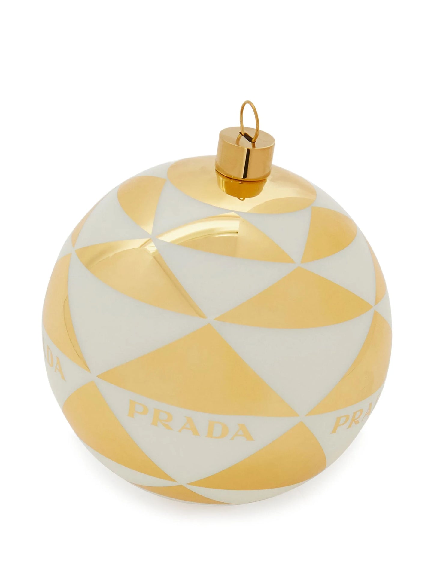 glass Christmas ornaments (set of two)