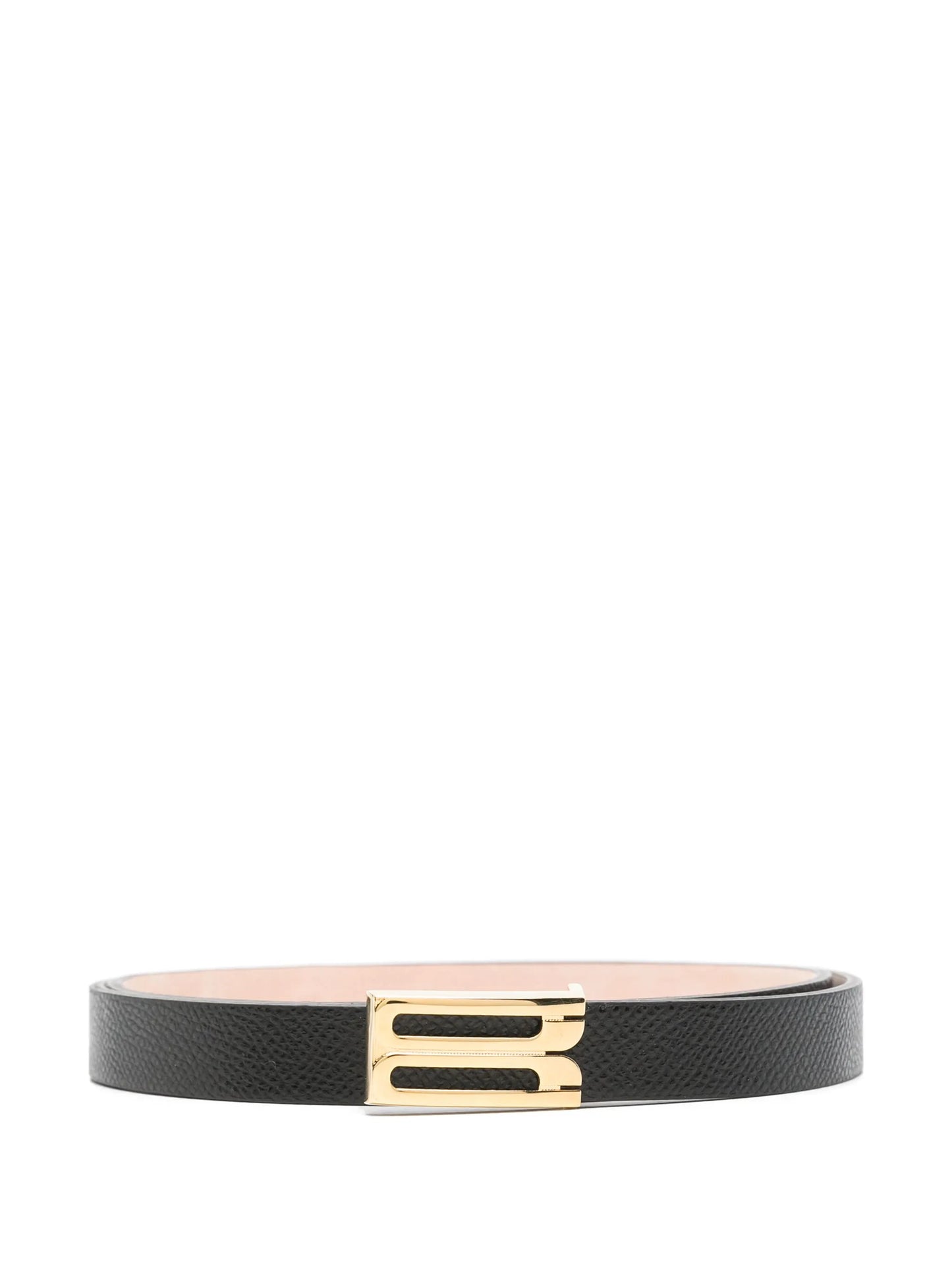 small grained-leather belt