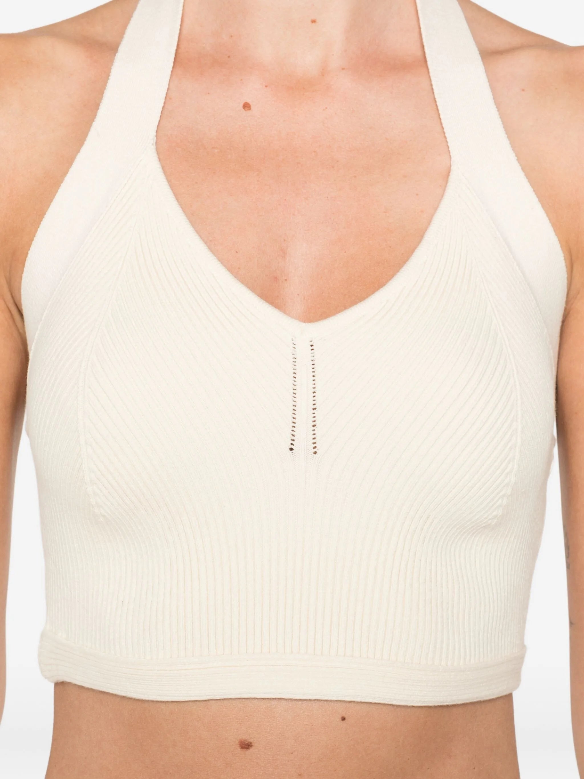cotton halterneck top