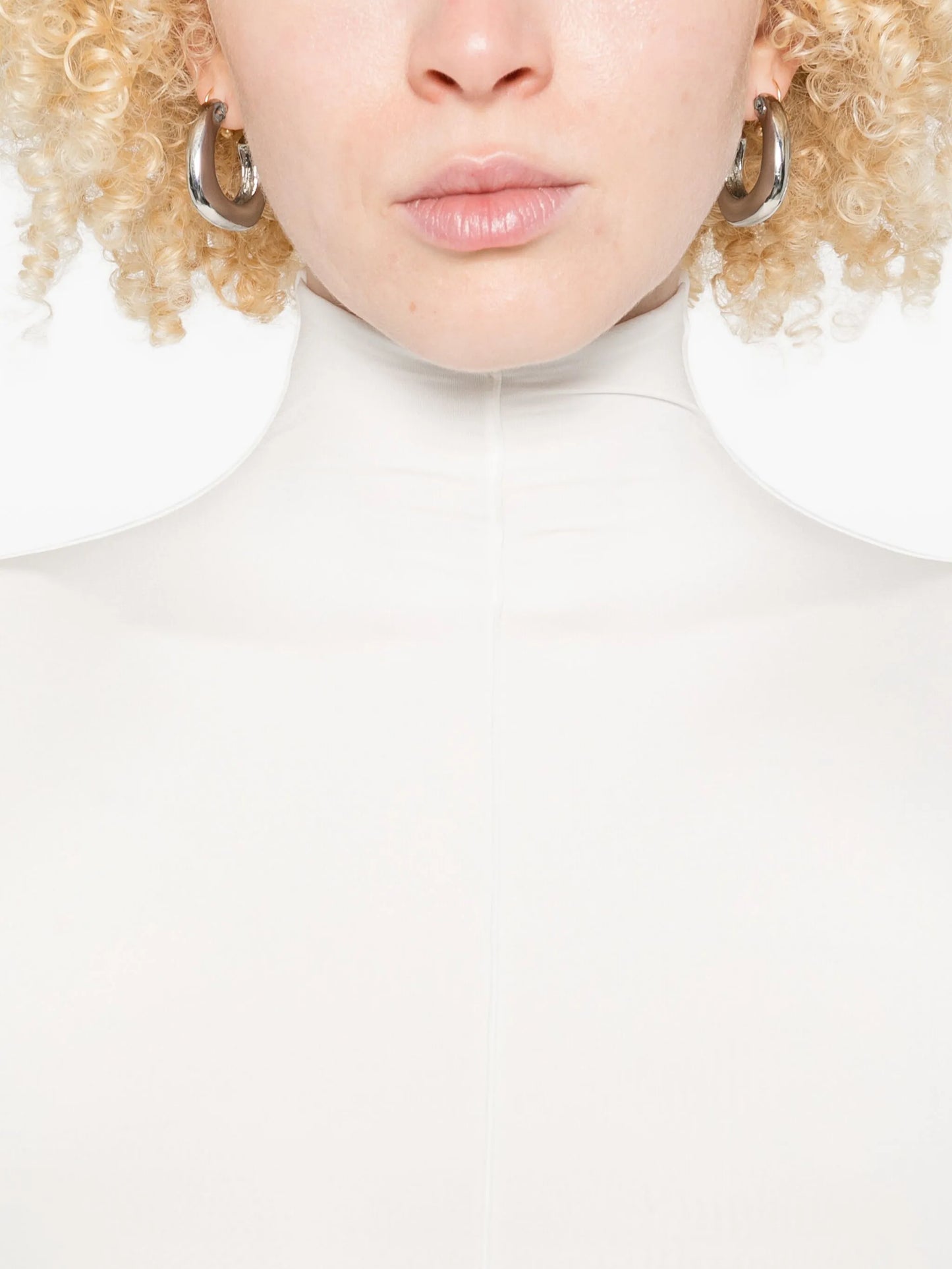 x RHW high-neck sleeveless bodysuit