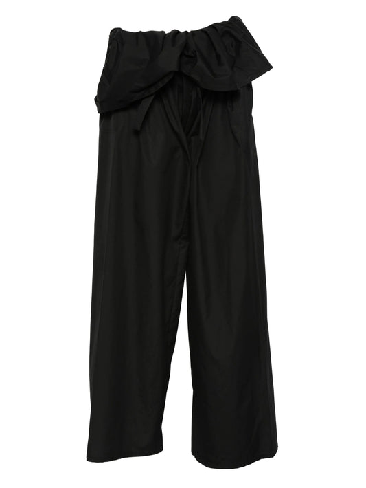 wide-leg trousers