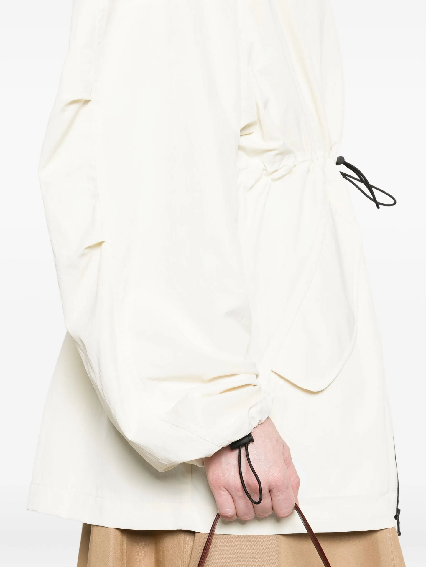 x RHW hooded drawstring coat
