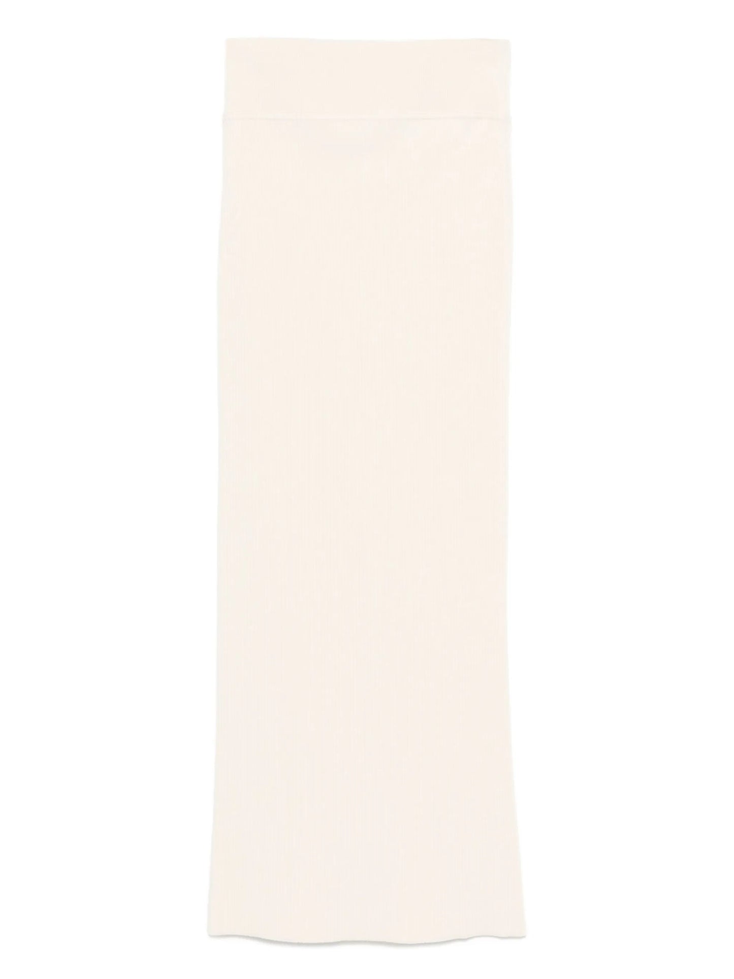 cotton high-rise skirt
