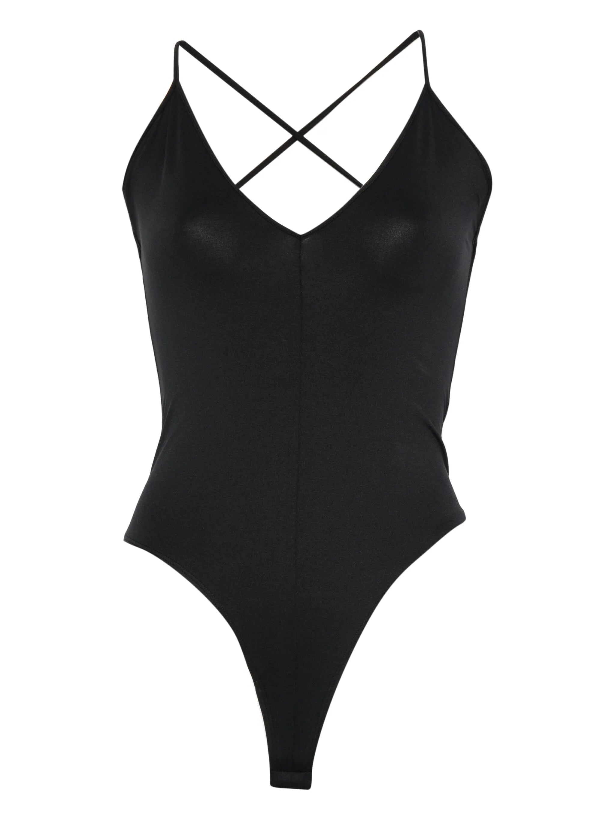 v-neck bodysuit