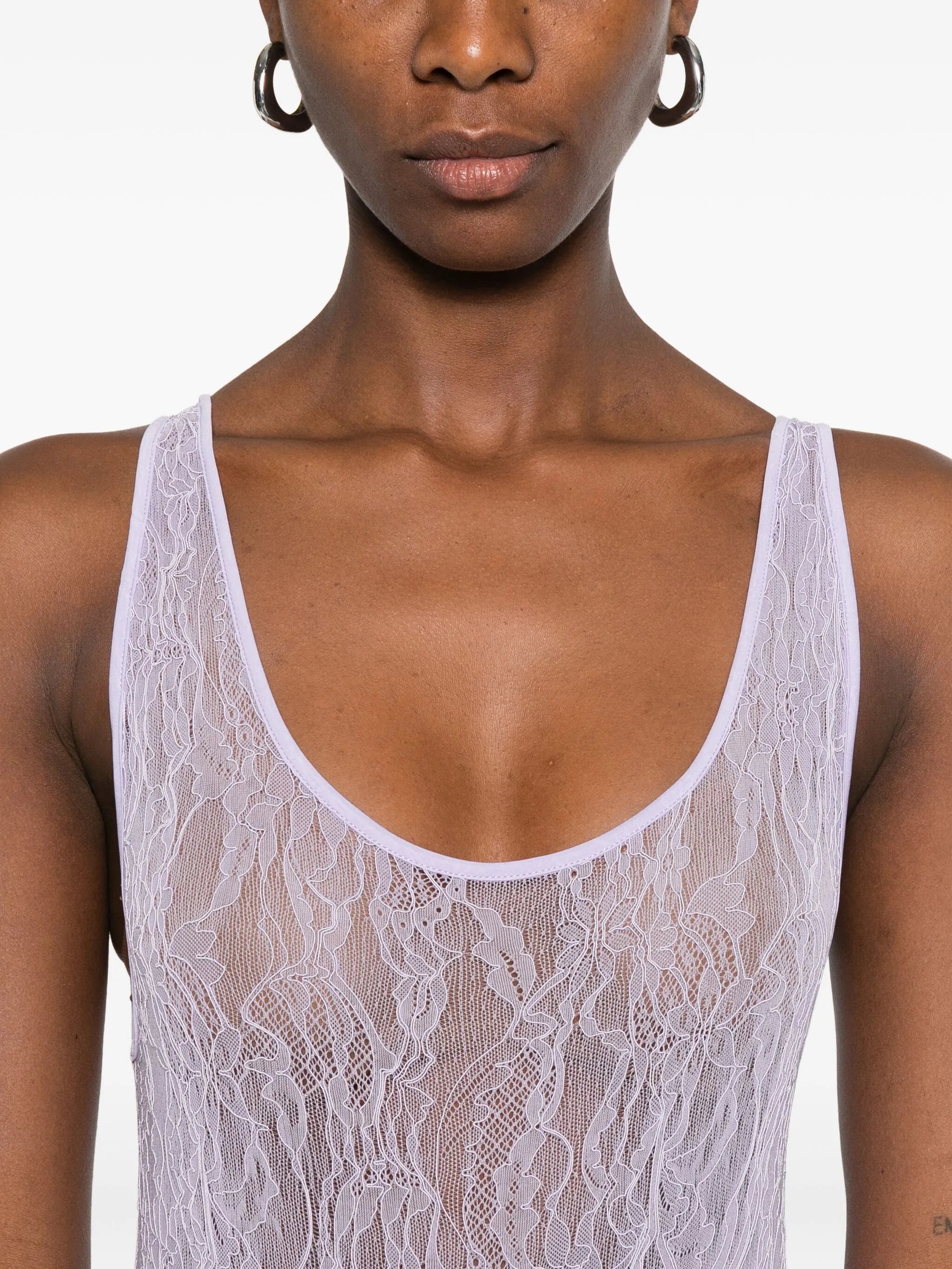 lace tank bodysuit