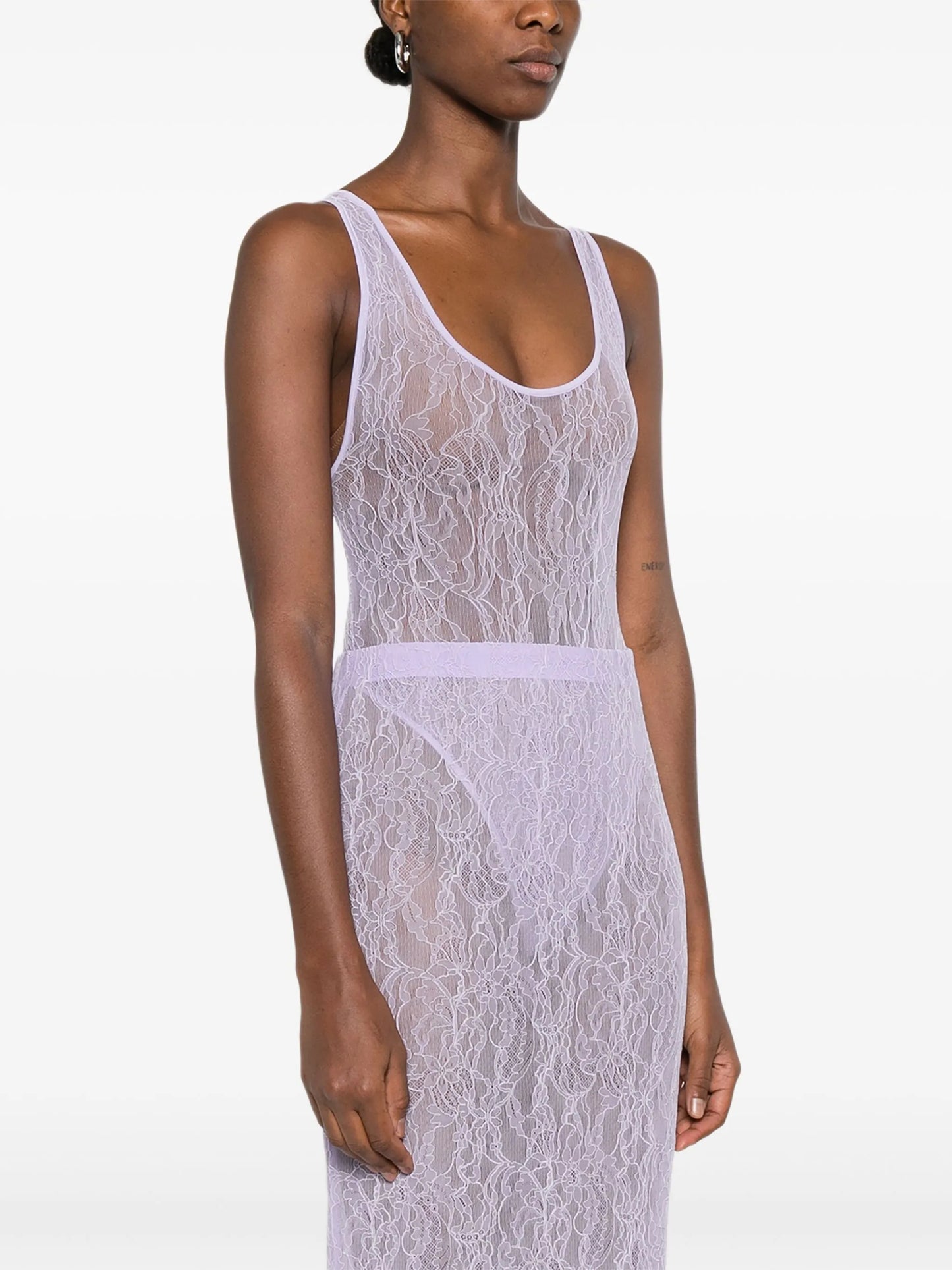 lace tank bodysuit
