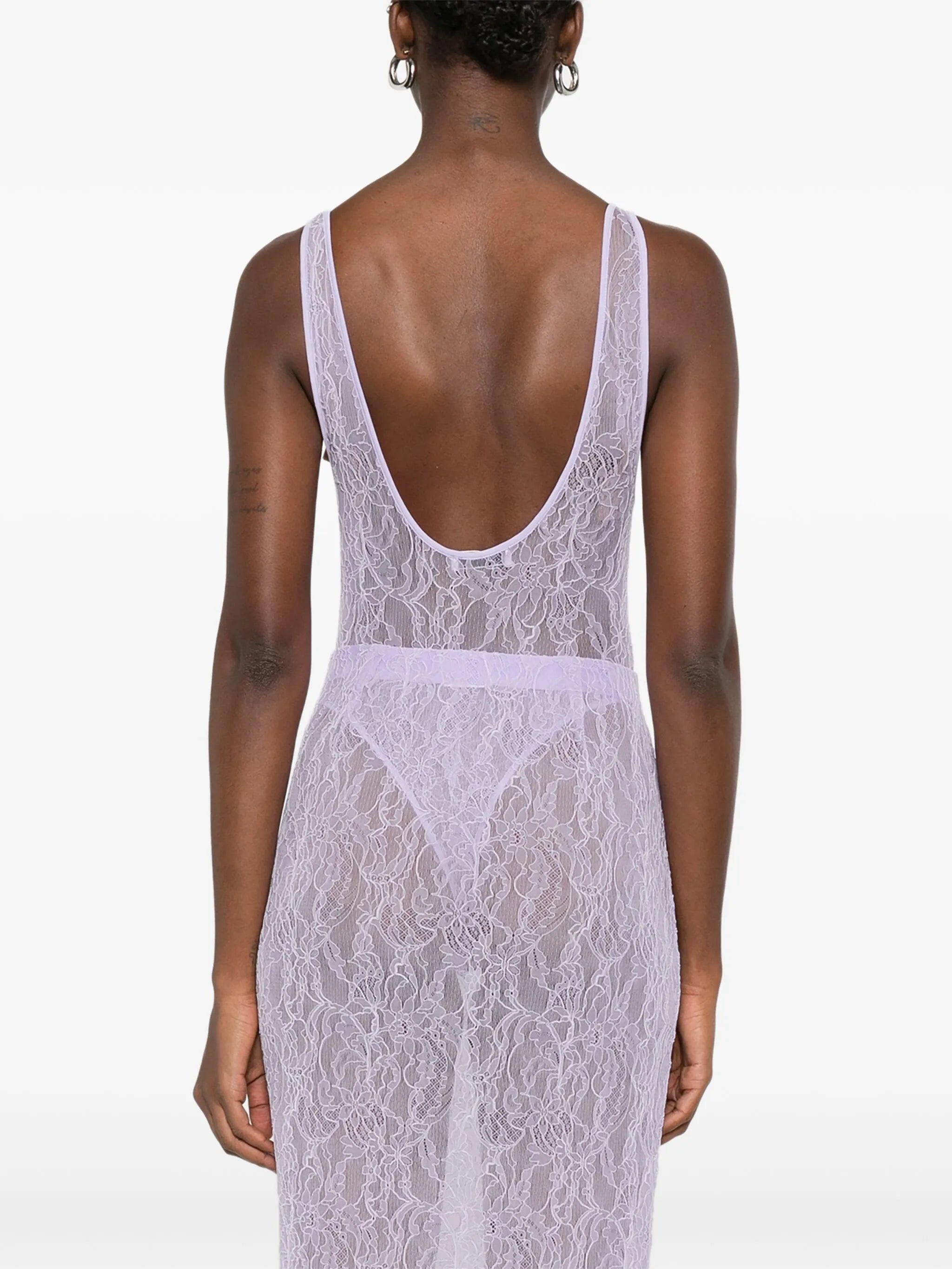 lace tank bodysuit