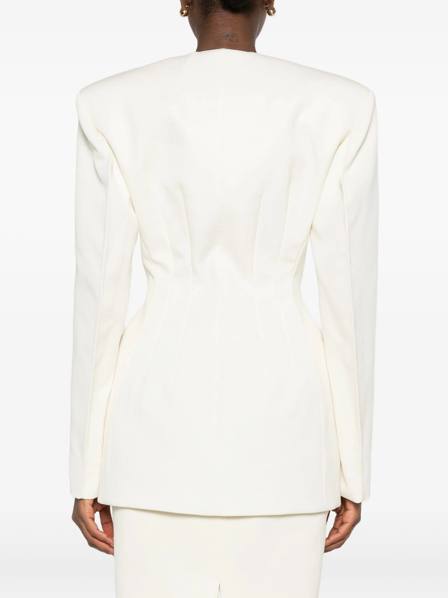 double-breasted blazer