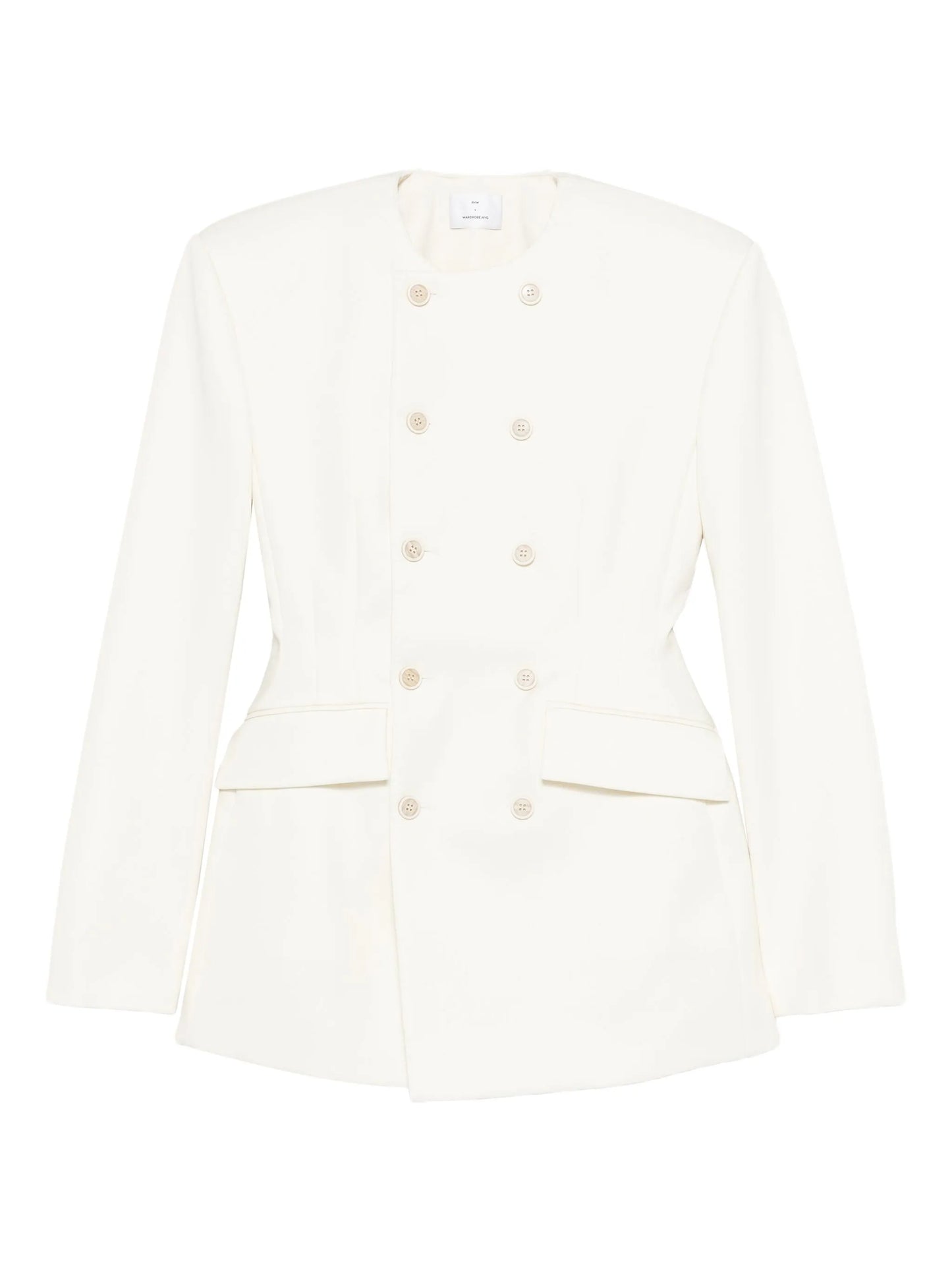 double-breasted blazer