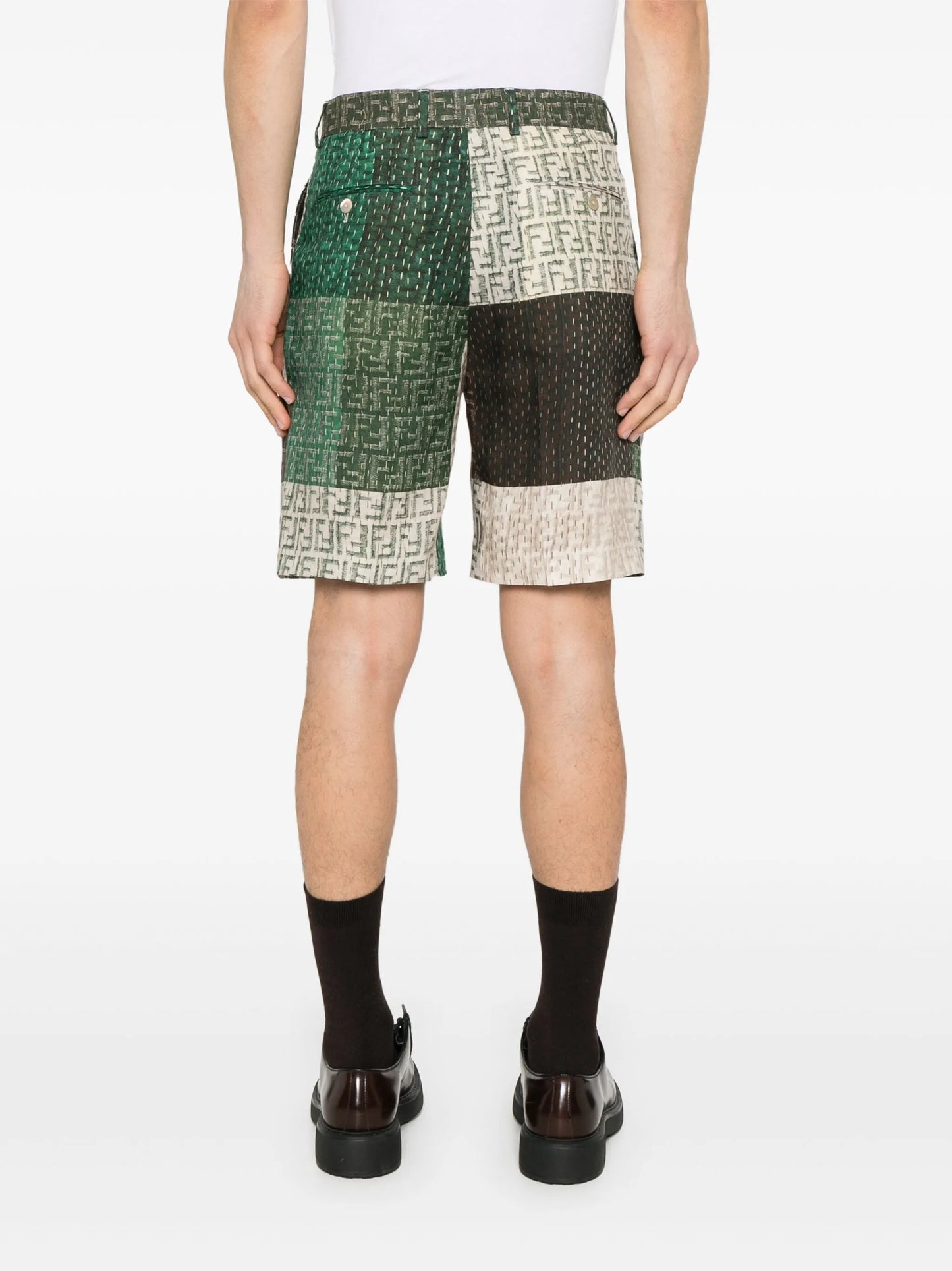 FF linen shorts