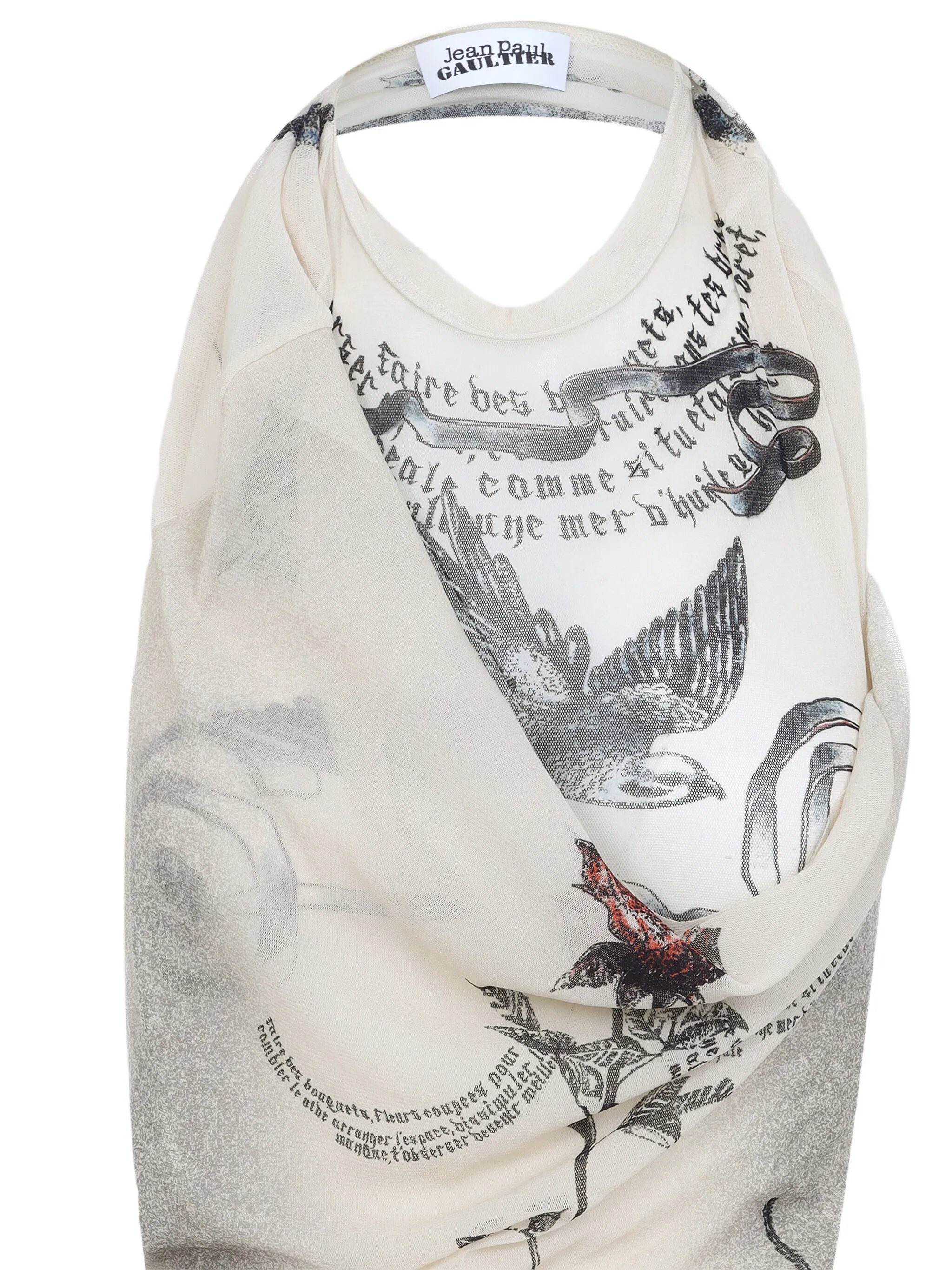 Tattoo Rose and Bird dress