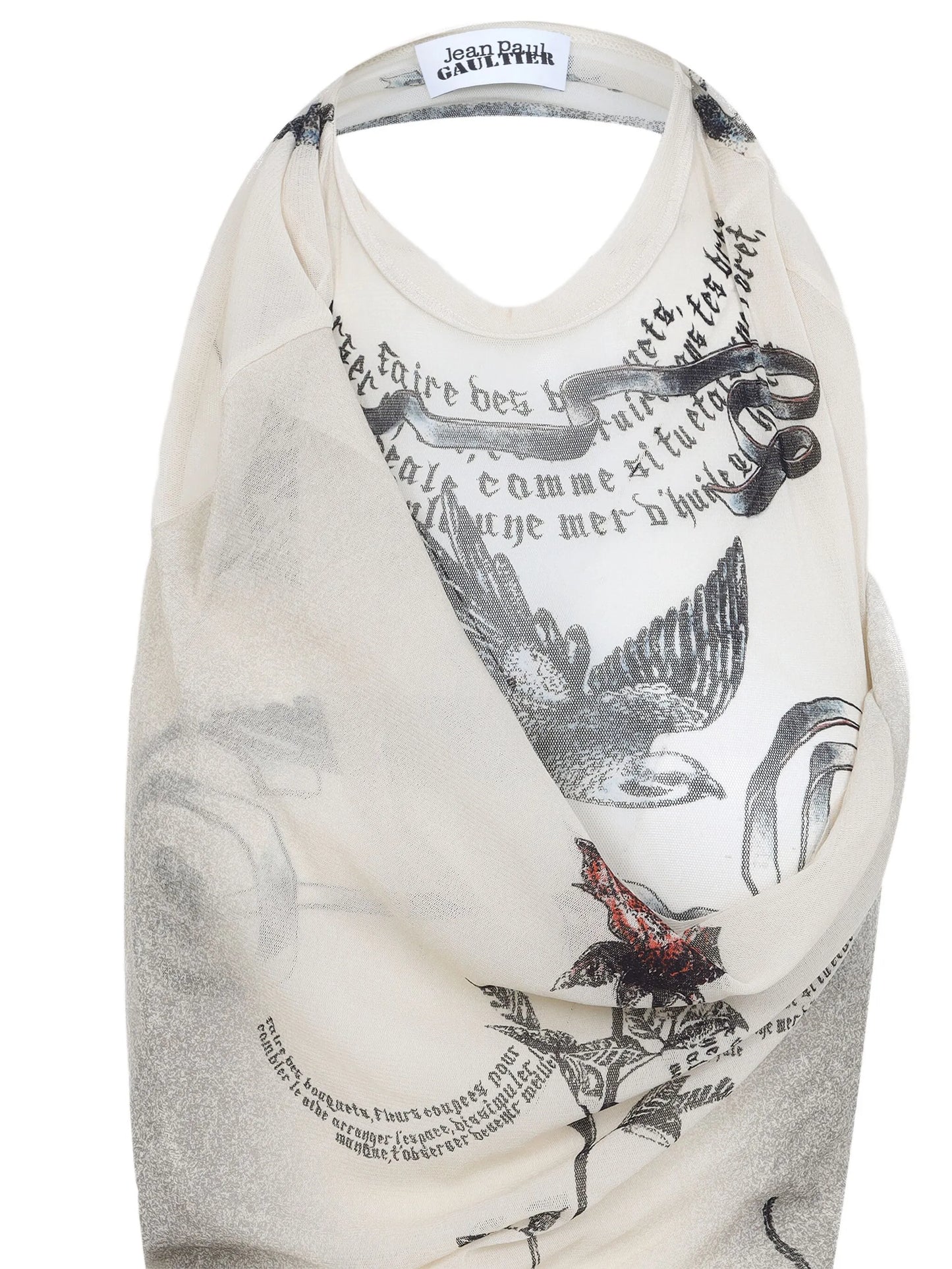 Tattoo Rose and Bird dress