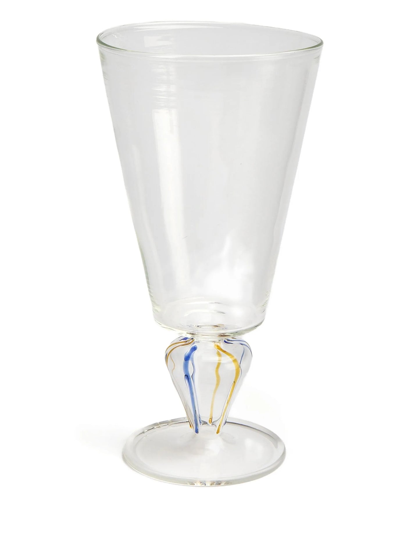 coloured-stem vase