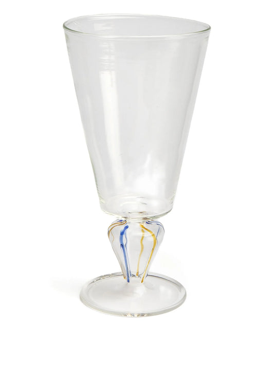 coloured-stem vase