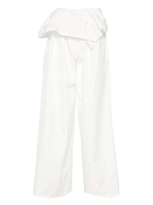 wide-leg trousers