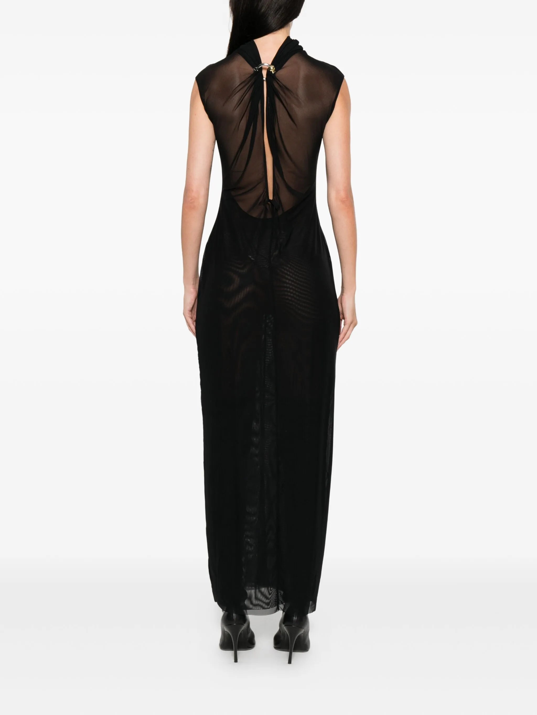 sequin-embellished maxi dress