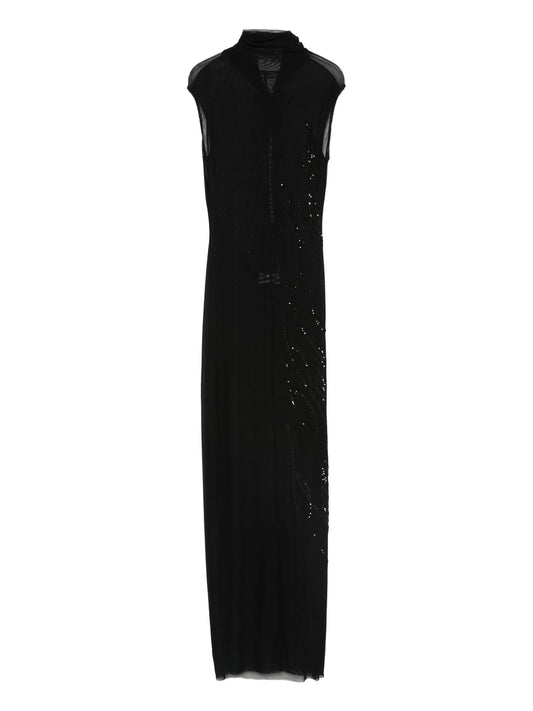 sequin-embellished maxi dress