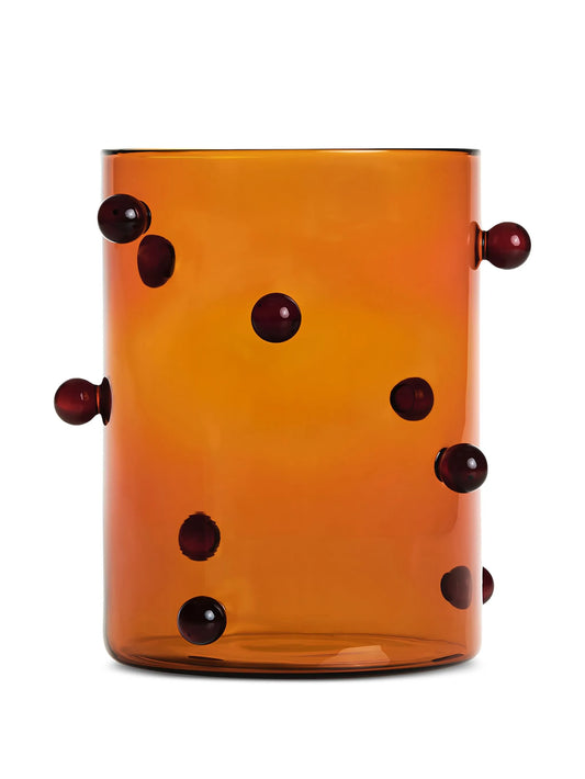 Pomponette glass vase (21cm)