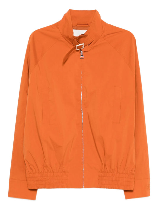 Harrington zip-up bomber jacket