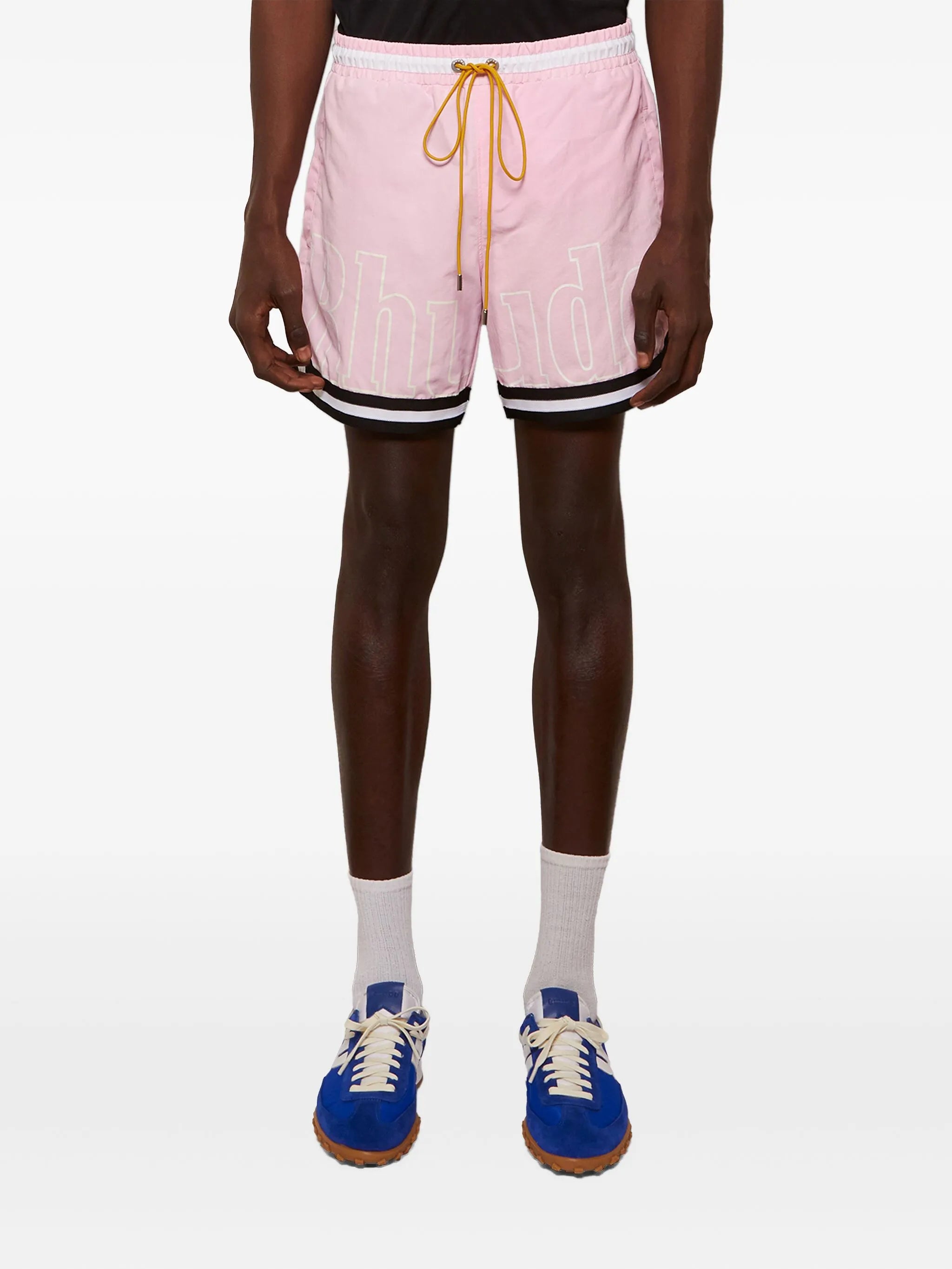 Logo Basketball swim shorts