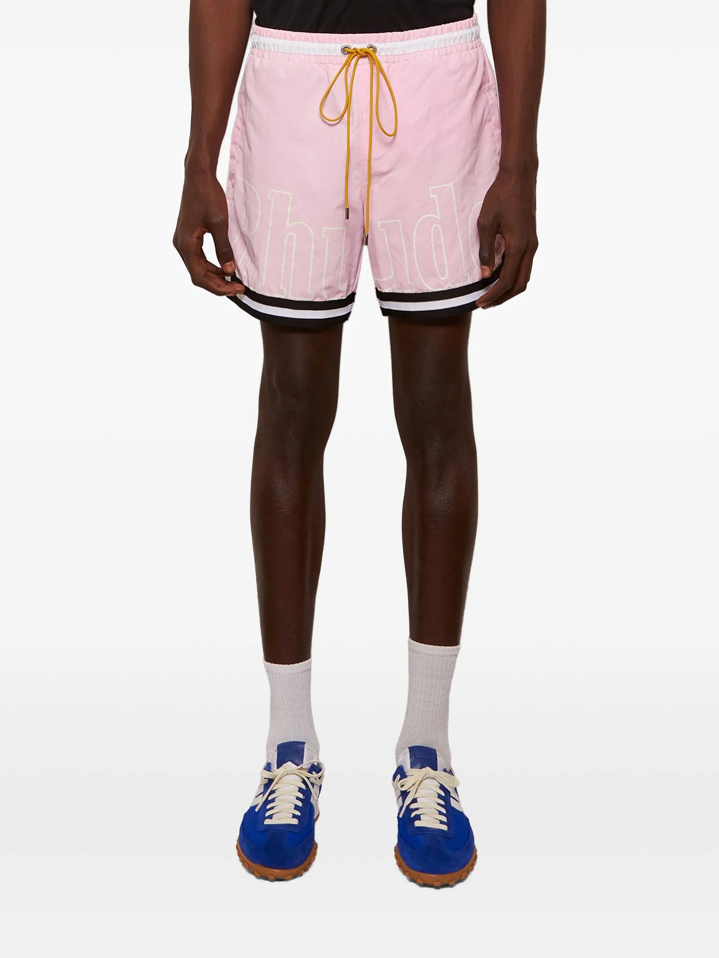 Logo Basketball swim shorts