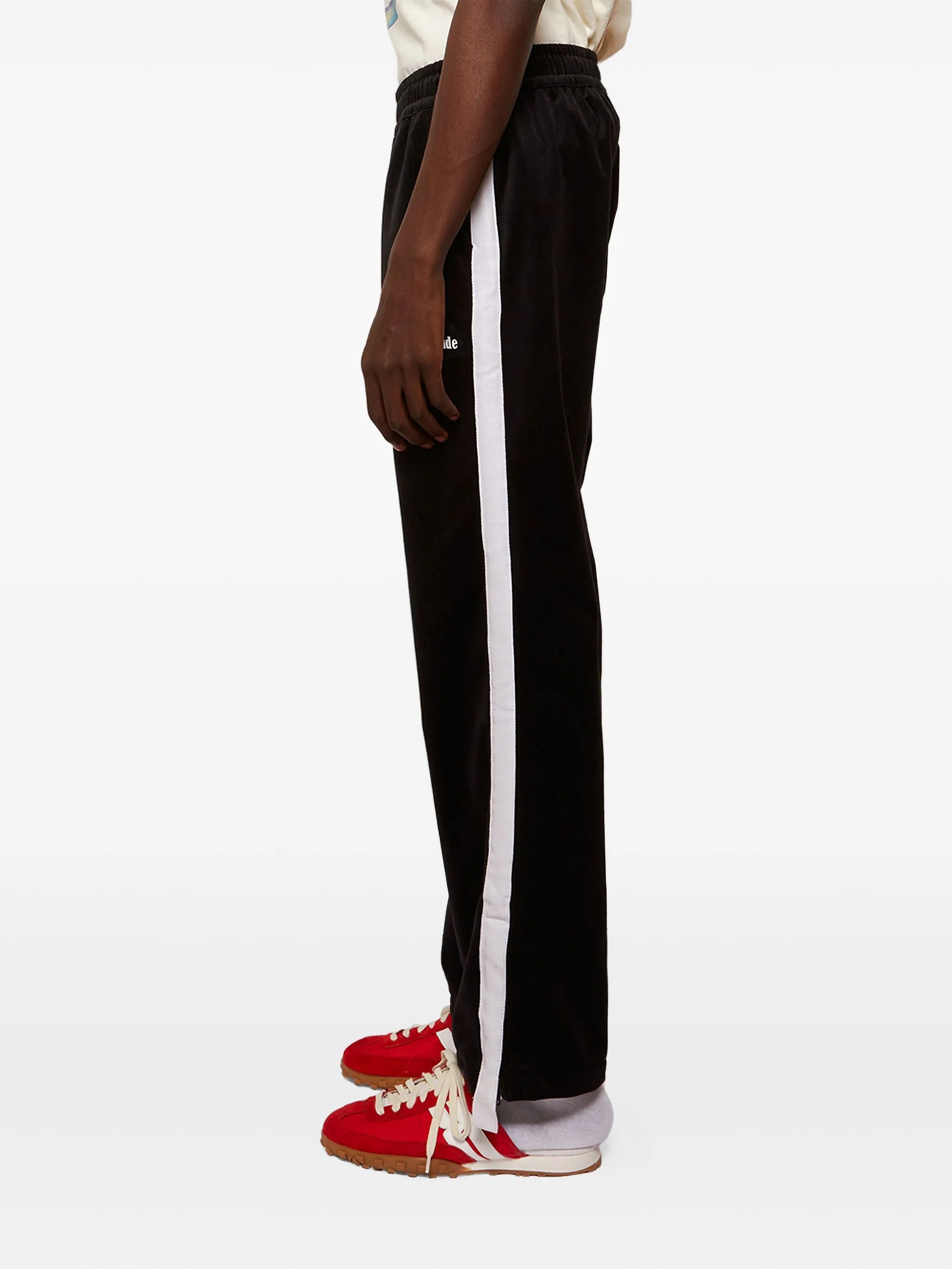 Hamptons side stripe track pants