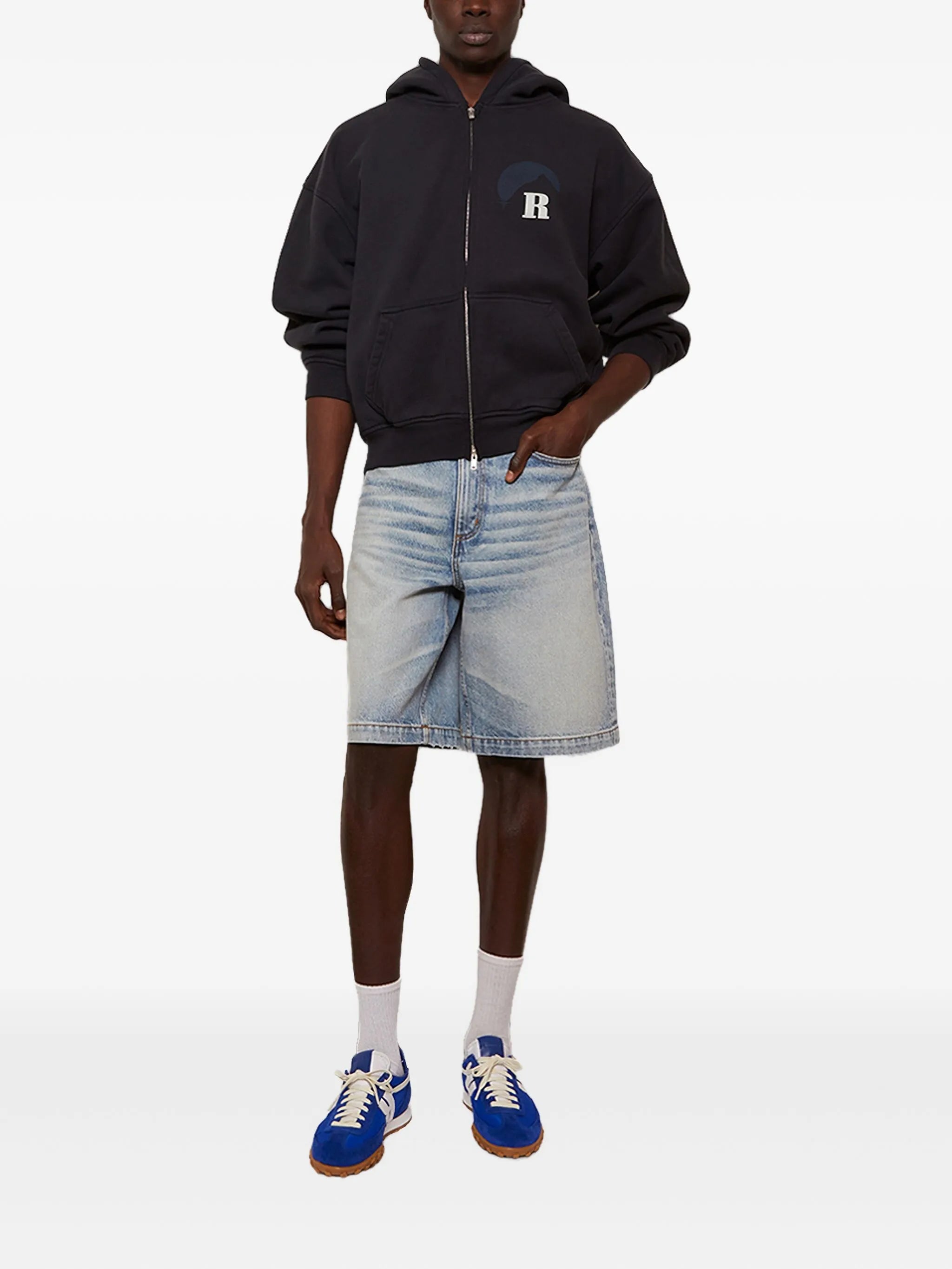 Moonlight zip-up hoodie