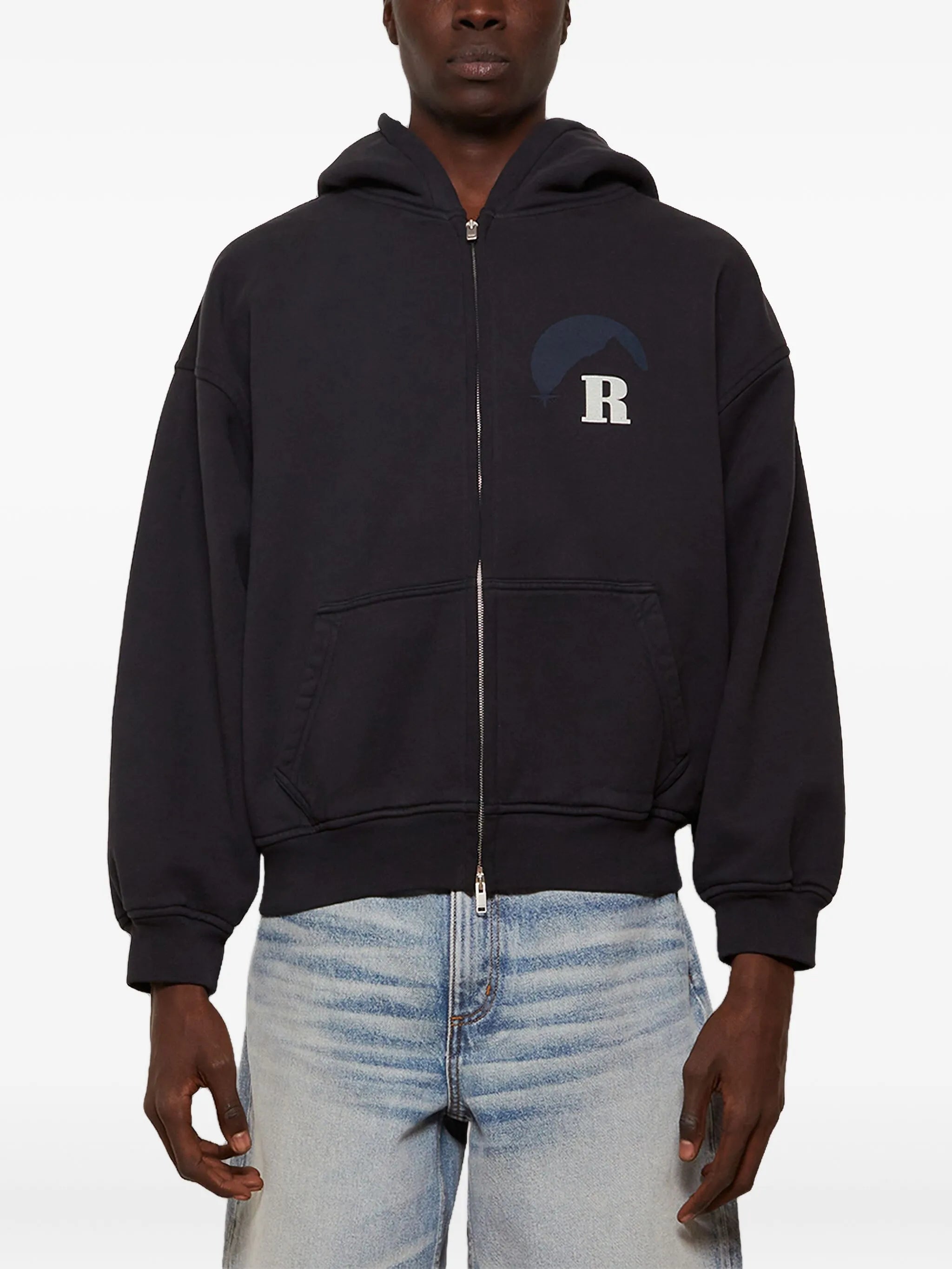 Moonlight zip-up hoodie